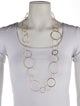 Tiffany & Co. 18K Hammered Circles Necklace