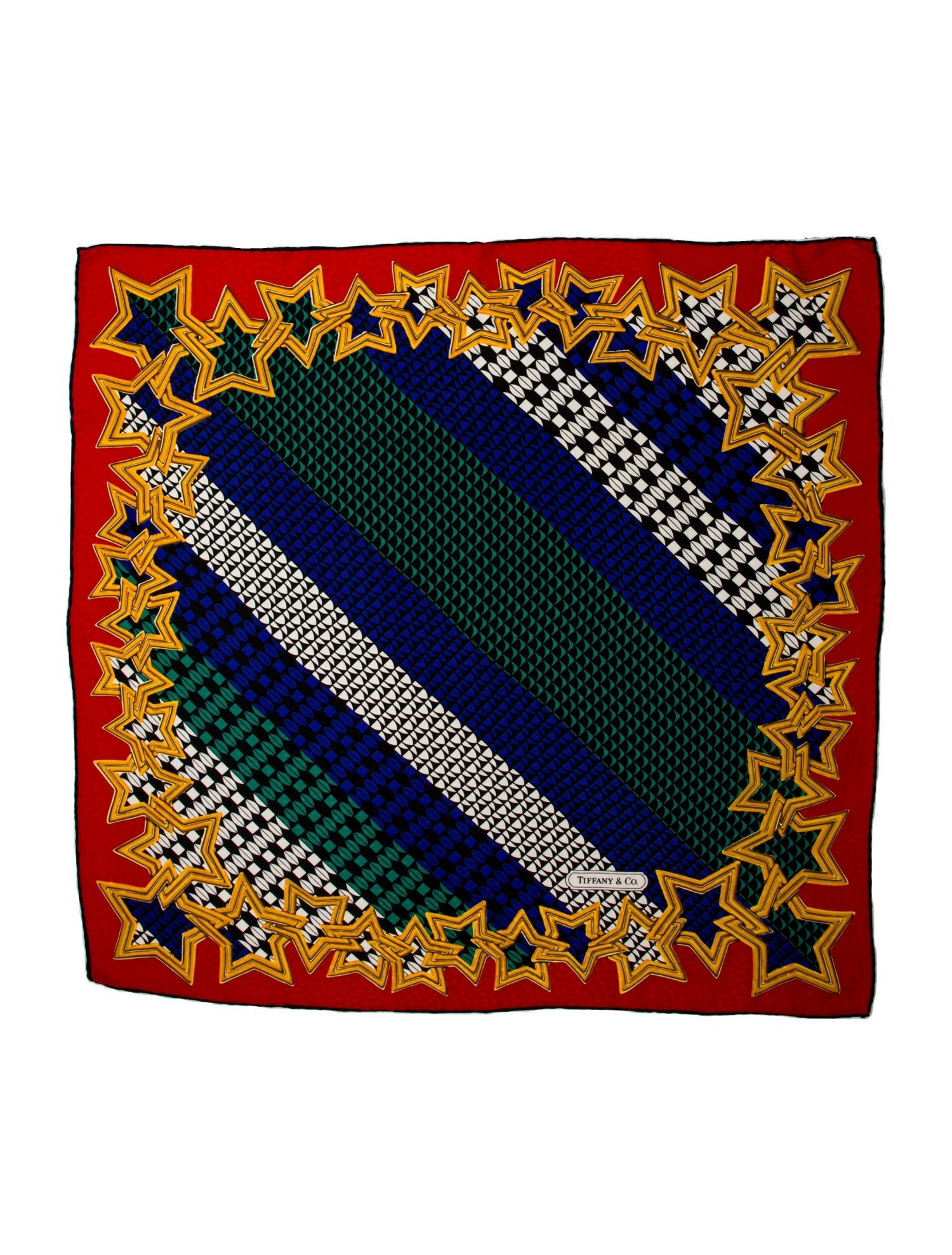 Tiffany & Co. Silk Printed Scarf