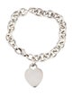 Tiffany & Co. Heart Charm Link Bracelet
