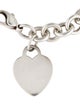 Tiffany & Co. Heart Charm Link Bracelet