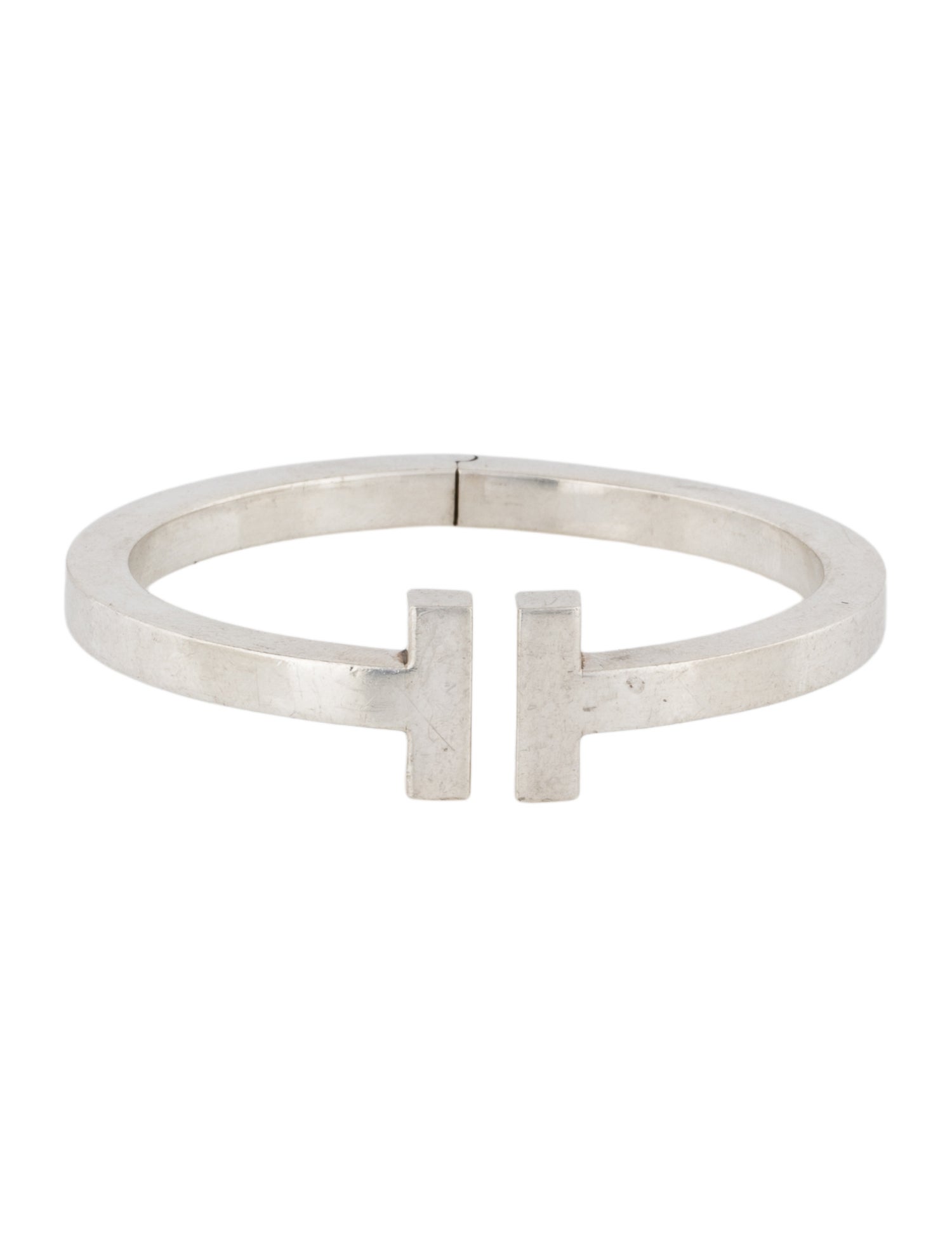 Tiffany & Co. T Square Hinged Cuff Bracelet