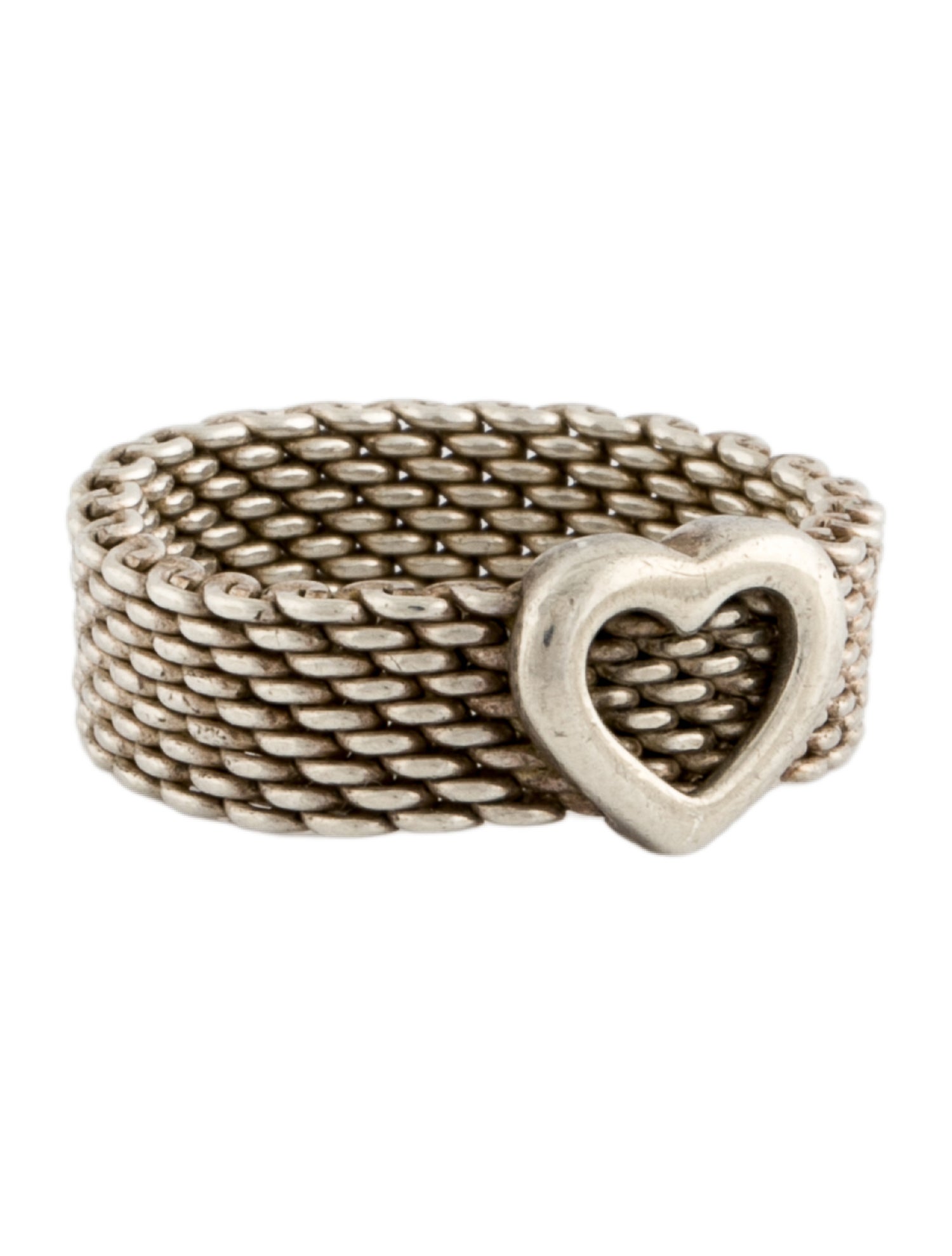 Tiffany & Co. Somerset Mesh Heart Band