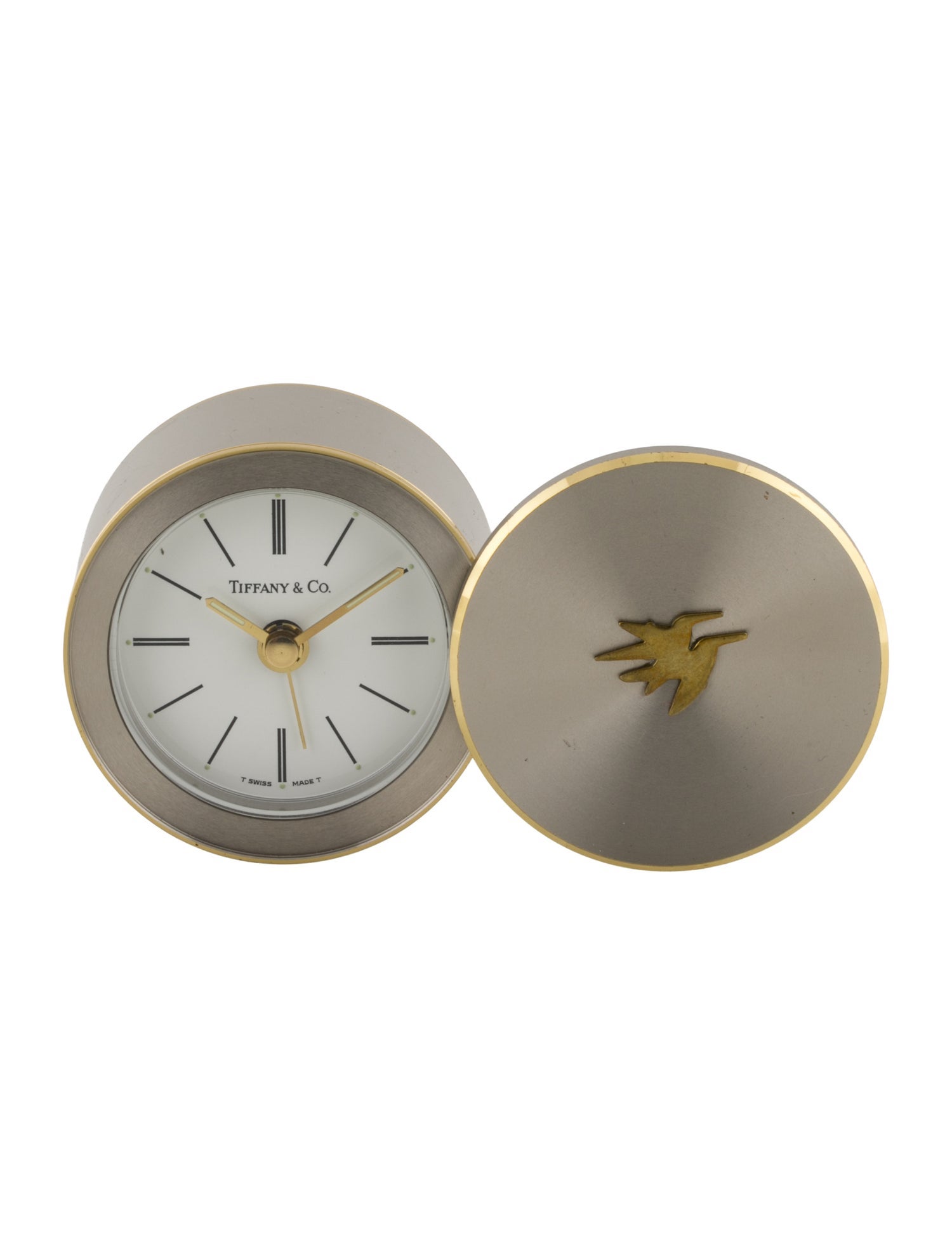 Tiffany & Co. Swivel Travel Clock