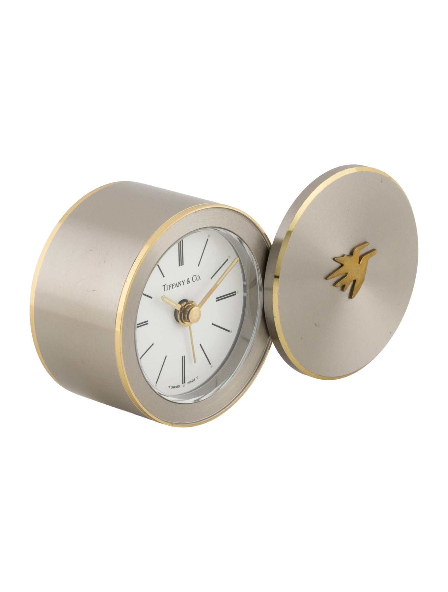 Tiffany & Co. Swivel Travel Clock