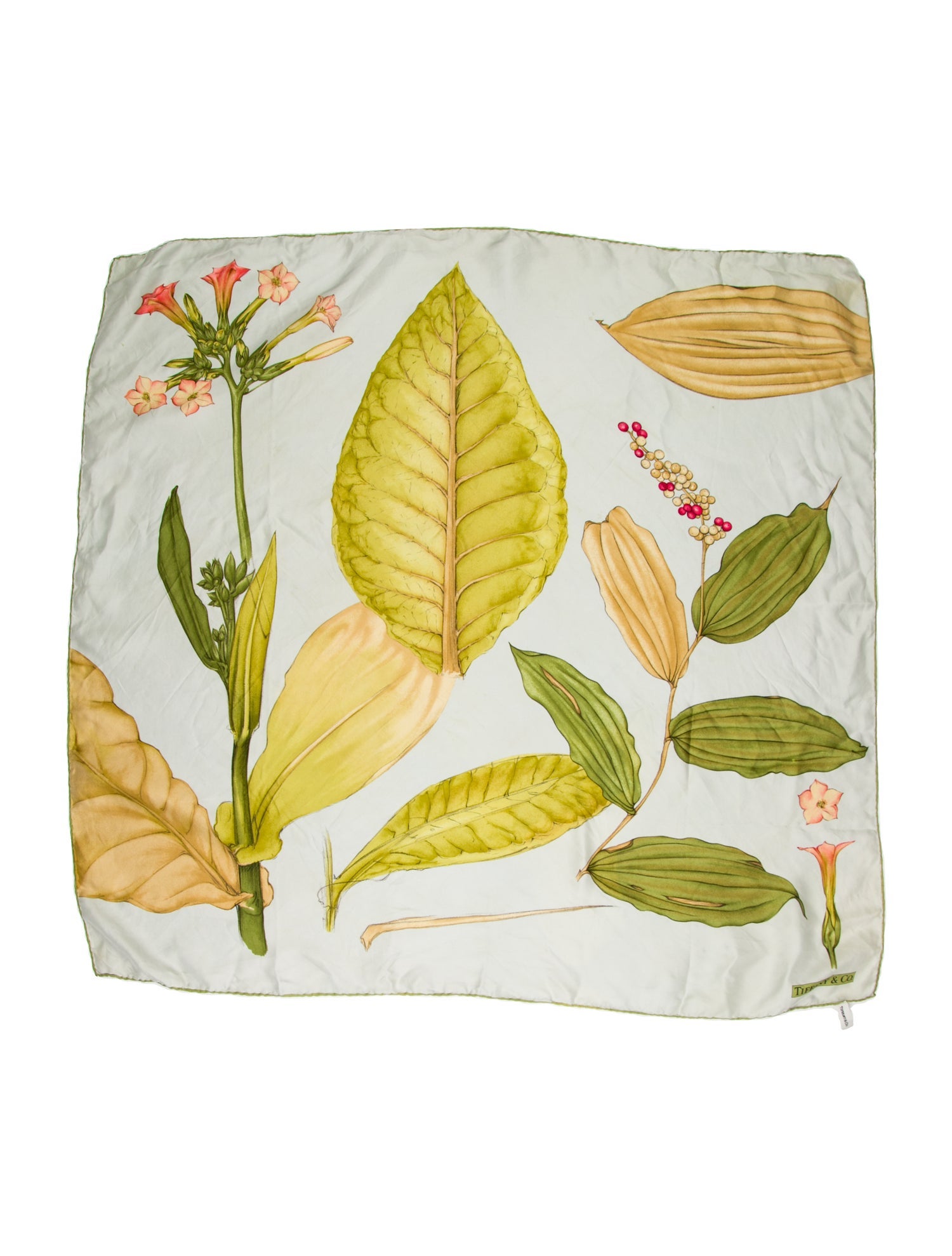 Tiffany & Co. Silk Printed Scarf