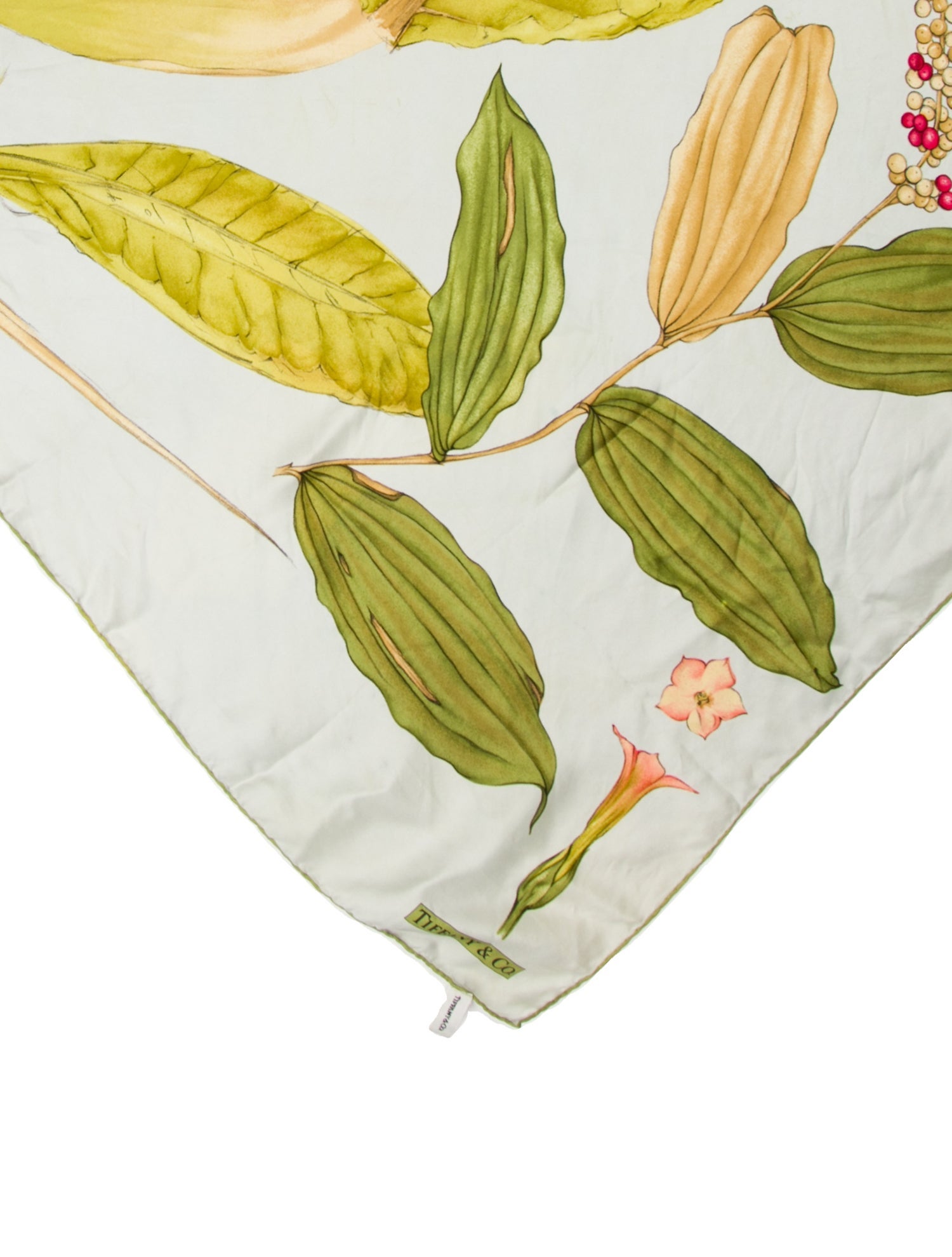 Tiffany & Co. Silk Printed Scarf