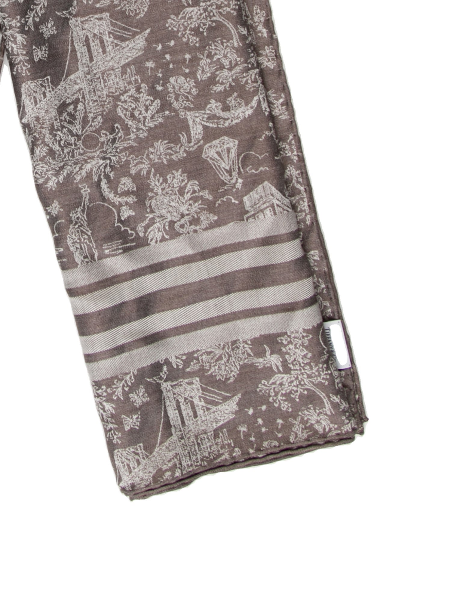 Tiffany & Co. Dentelle Silk Scarf