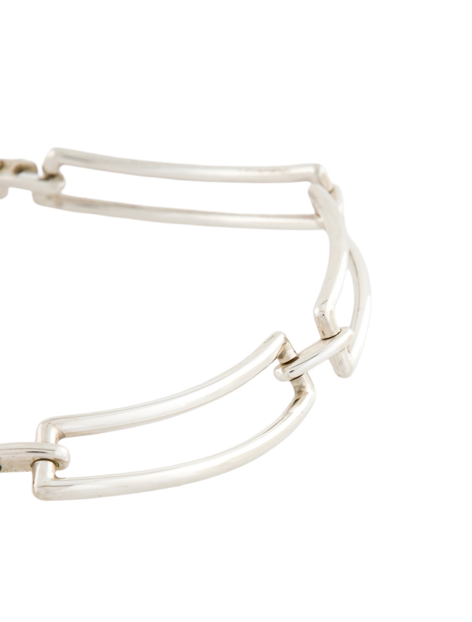 Tiffany & Co. Vintage Open Rectangular Collar Necklace