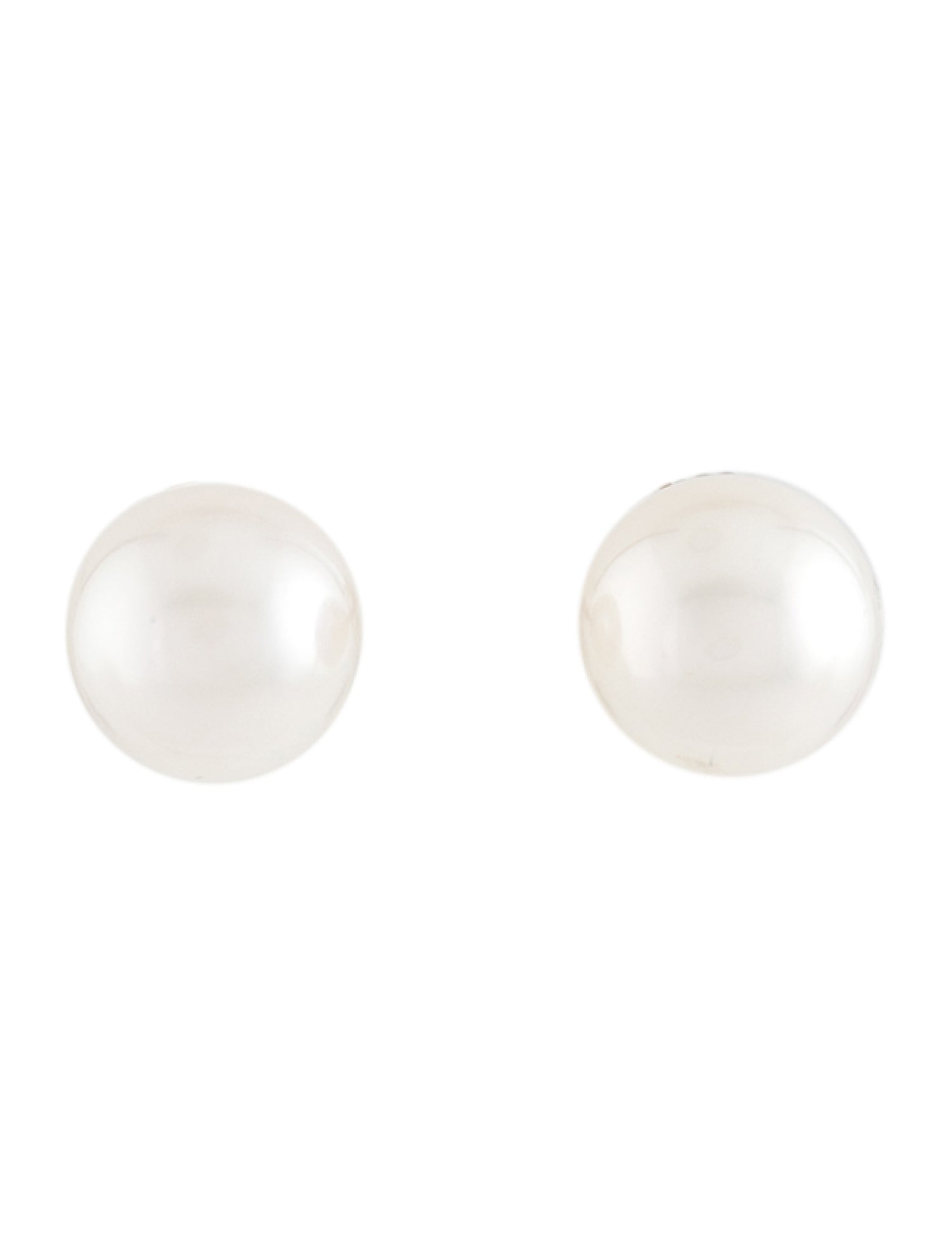 Tiffany & Co. 18K Pearl Stud Earrings
