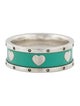 Tiffany & Co. Enamel Return To Love Heart Band