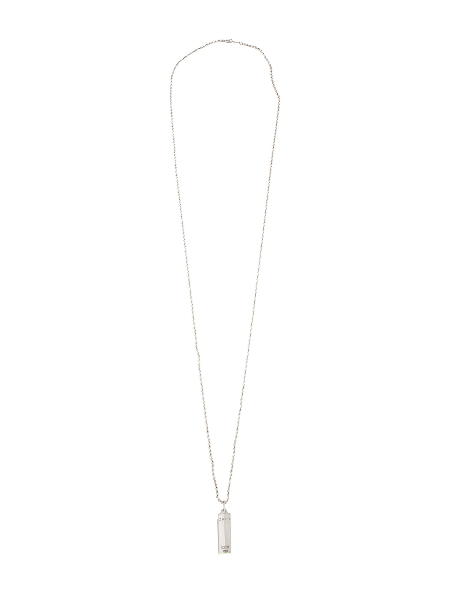Tiffany & Co. 1837 Lanyard Pendant Necklace