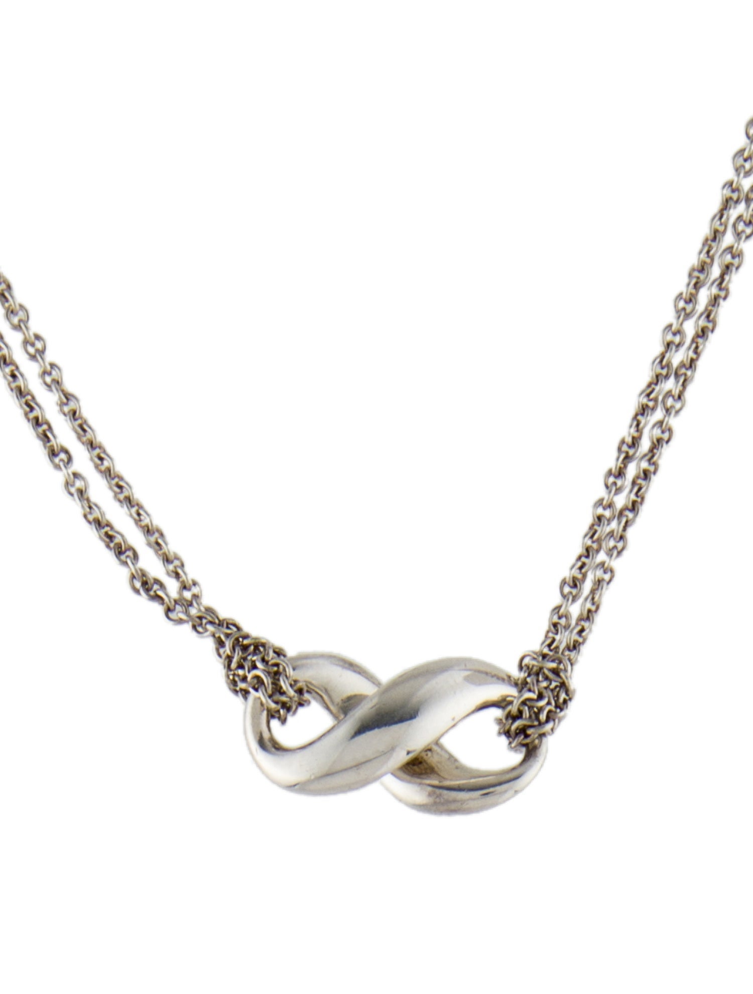 Tiffany & Co. Infinity Pendant Necklace