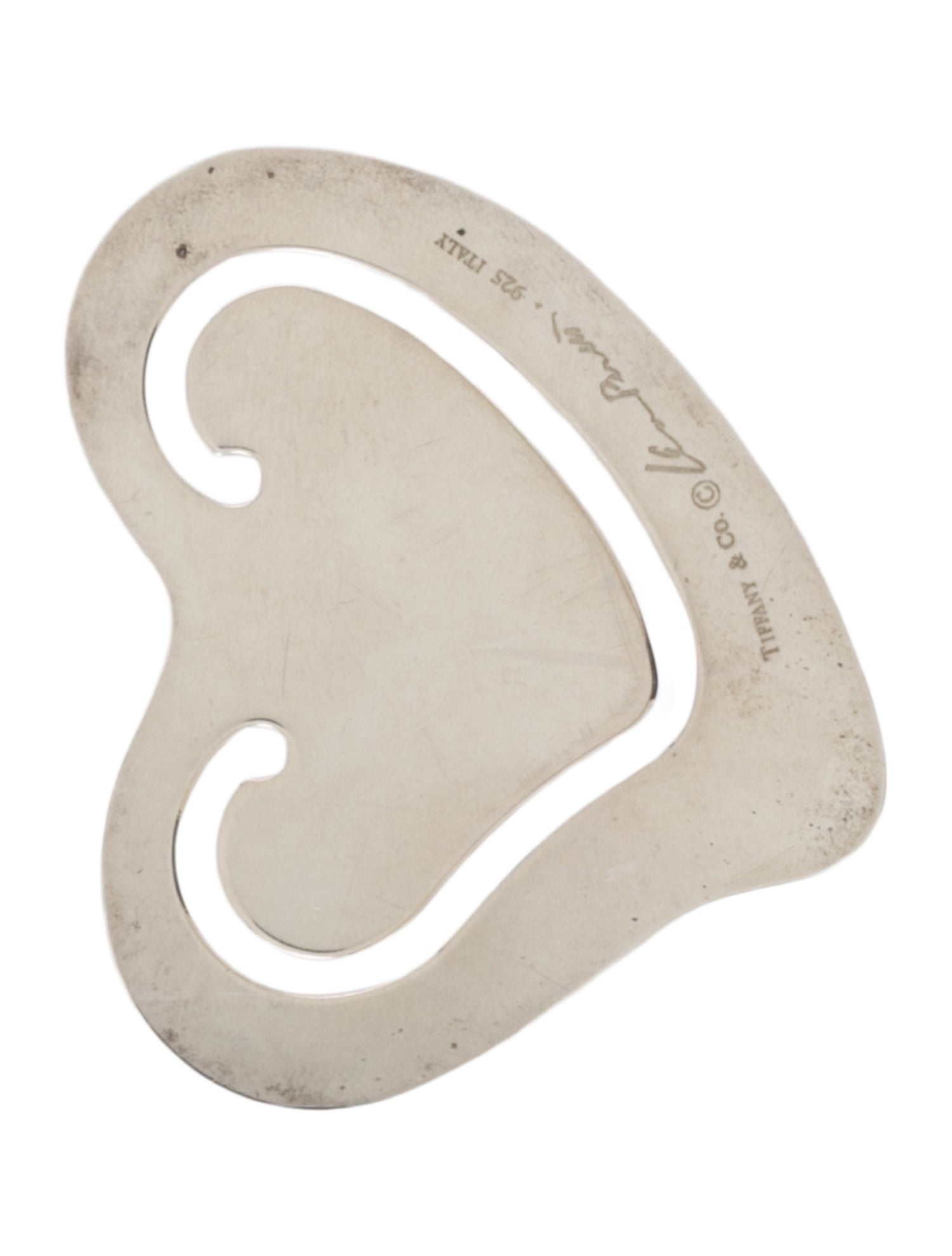 Tiffany & Co. Elsa Peretti Sterling Silver Bookmark