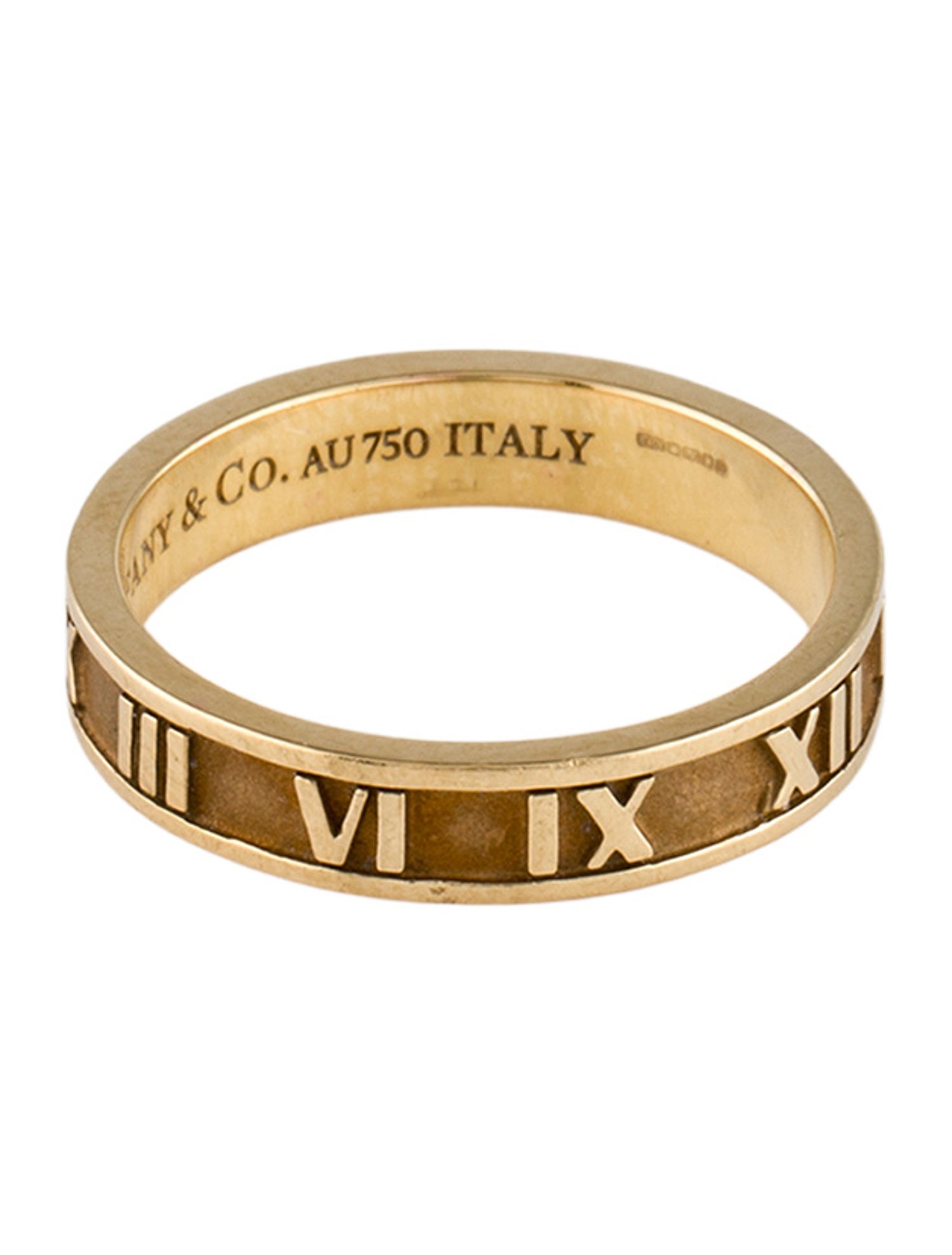 Tiffany & Co. 18K Atlas Narrow Band