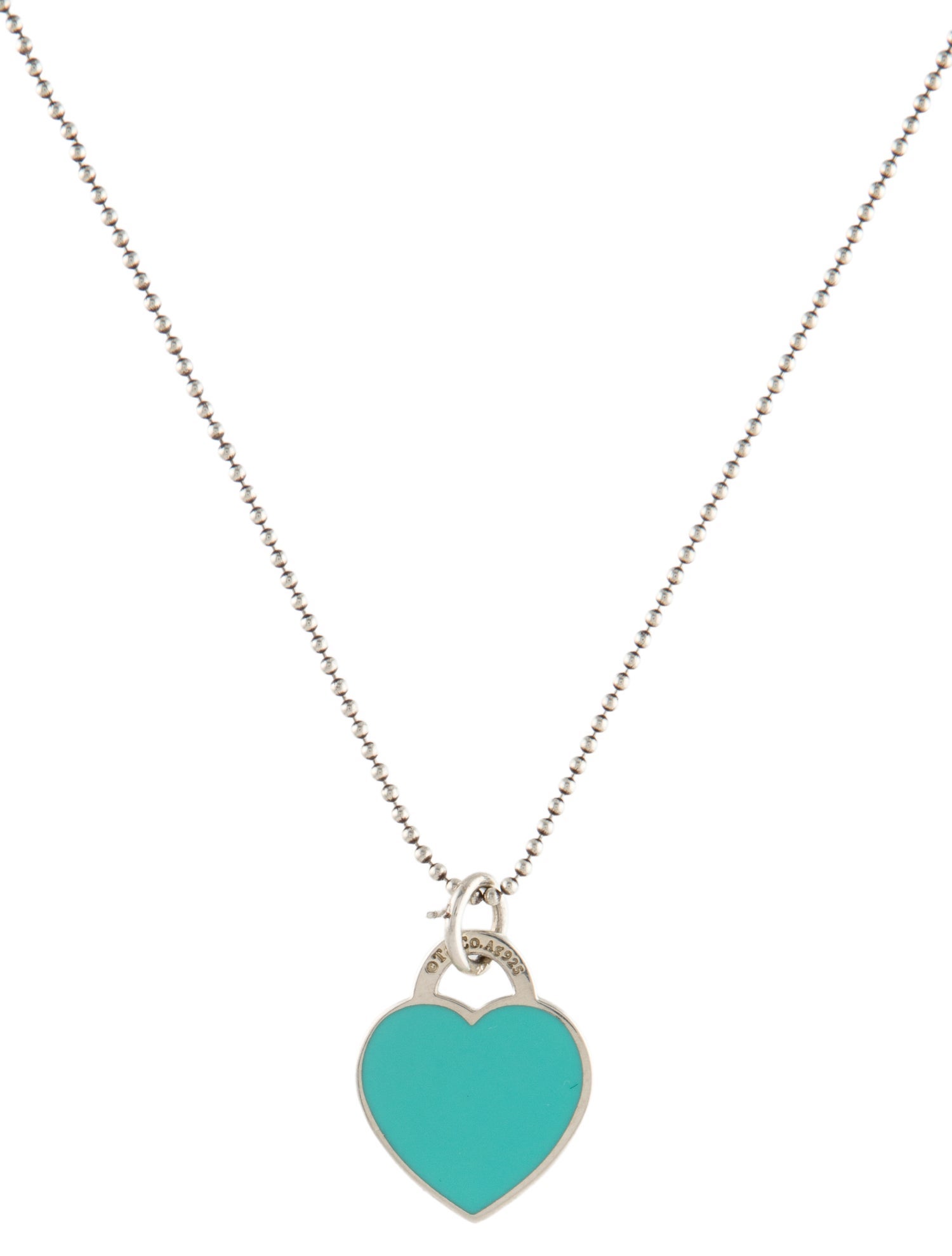 Tiffany & Co. Tiffany Blue® Heart Tag Pendant Necklace