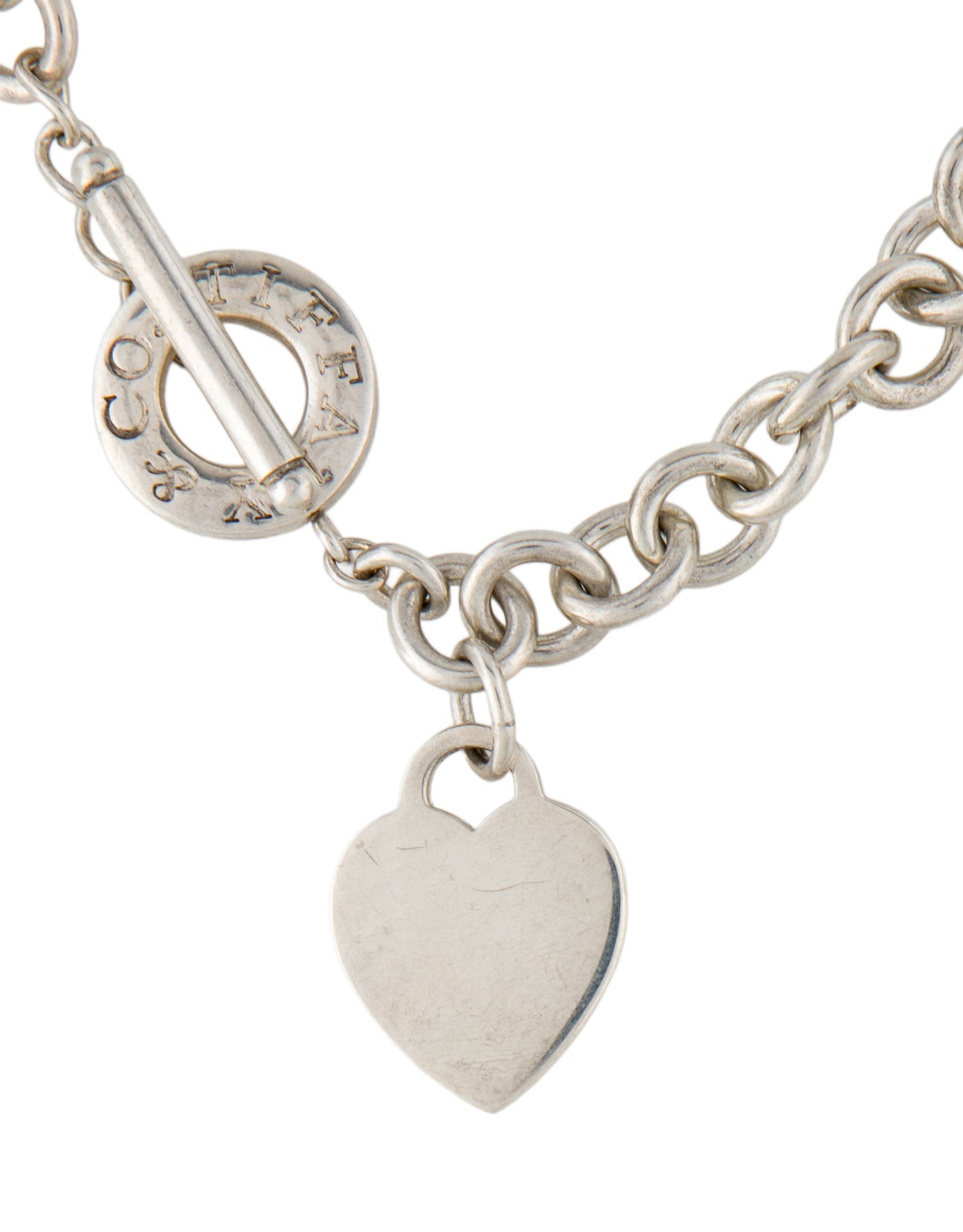 Tiffany & Co. Heart Tag Toggle Necklace