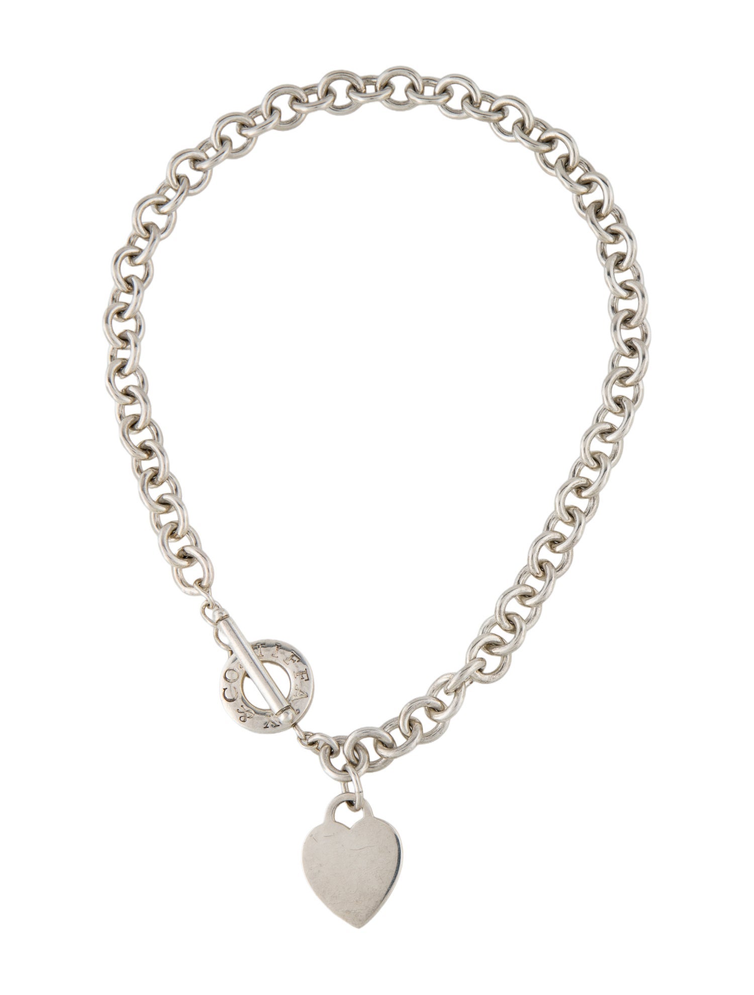 Tiffany & Co. Heart Tag Toggle Necklace