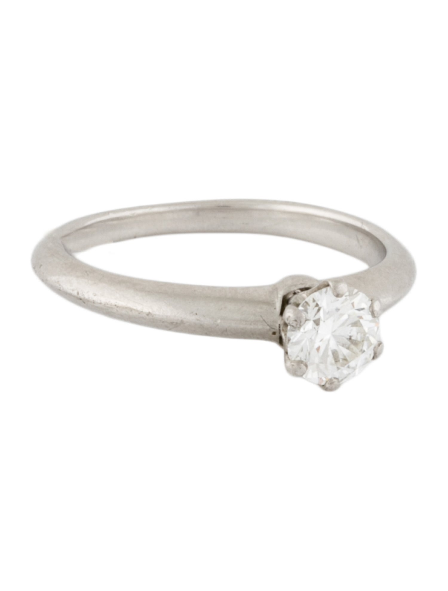 Tiffany & Co. Platinum Diamond Engagement Ring