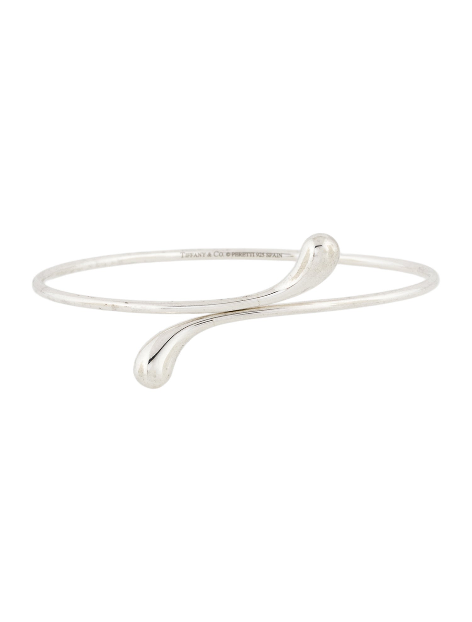Tiffany & Co. Elongated Teardrop Bangle