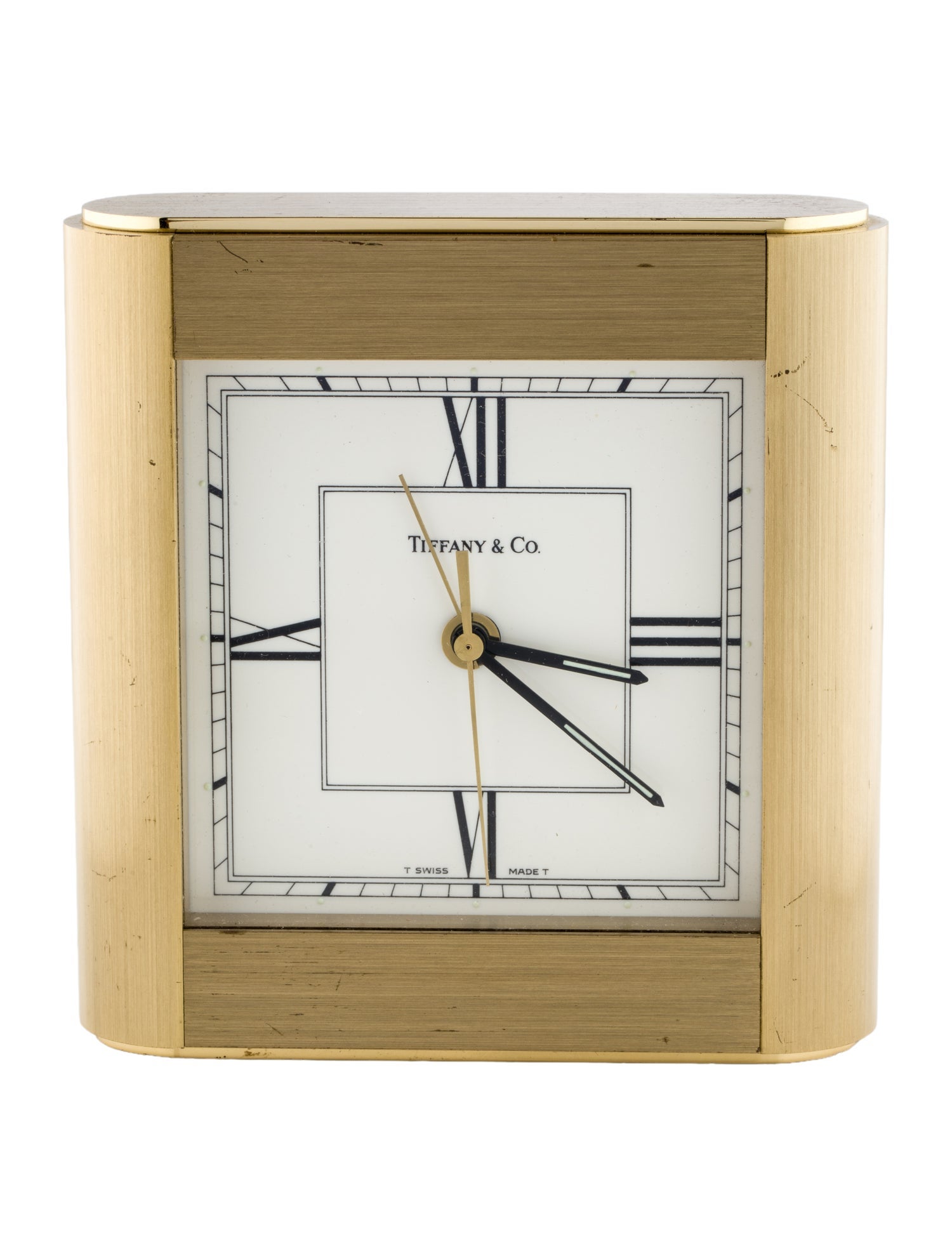 Tiffany & Co. Portfolio Desk Clock