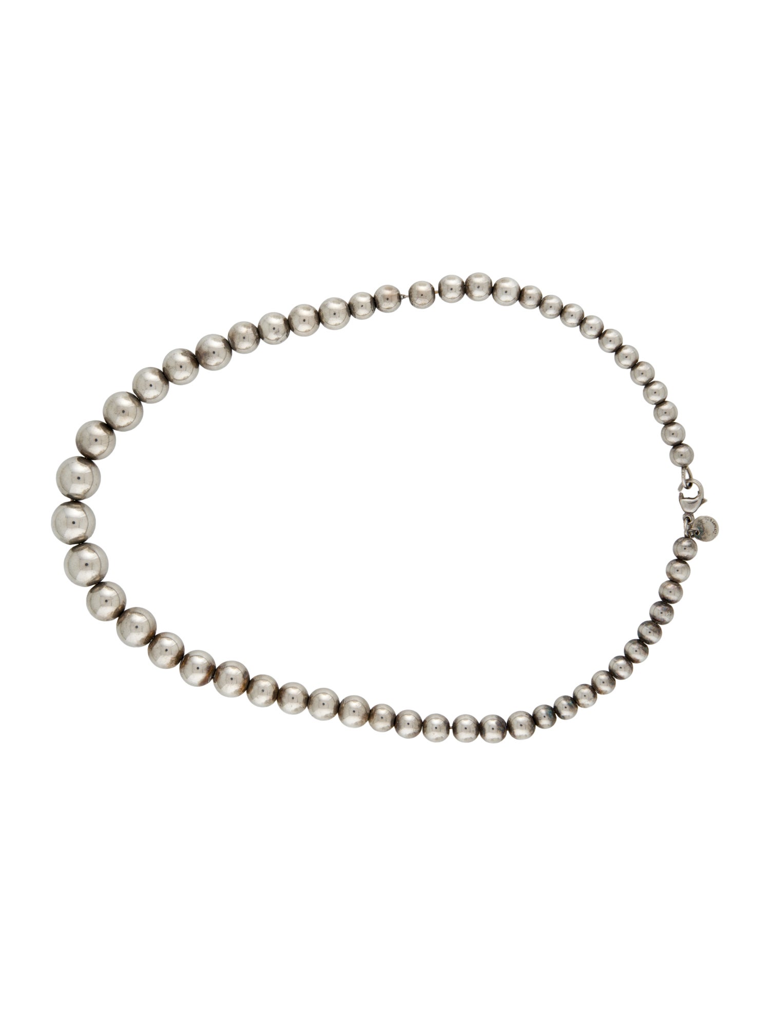 Tiffany & Co. Graduated Ball Necklace