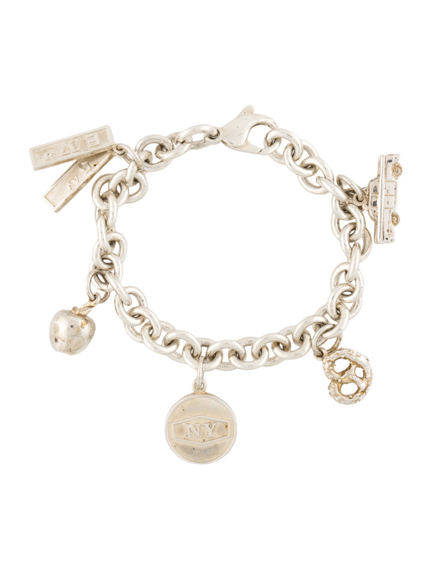 Tiffany & Co. New York Charm Bracelet