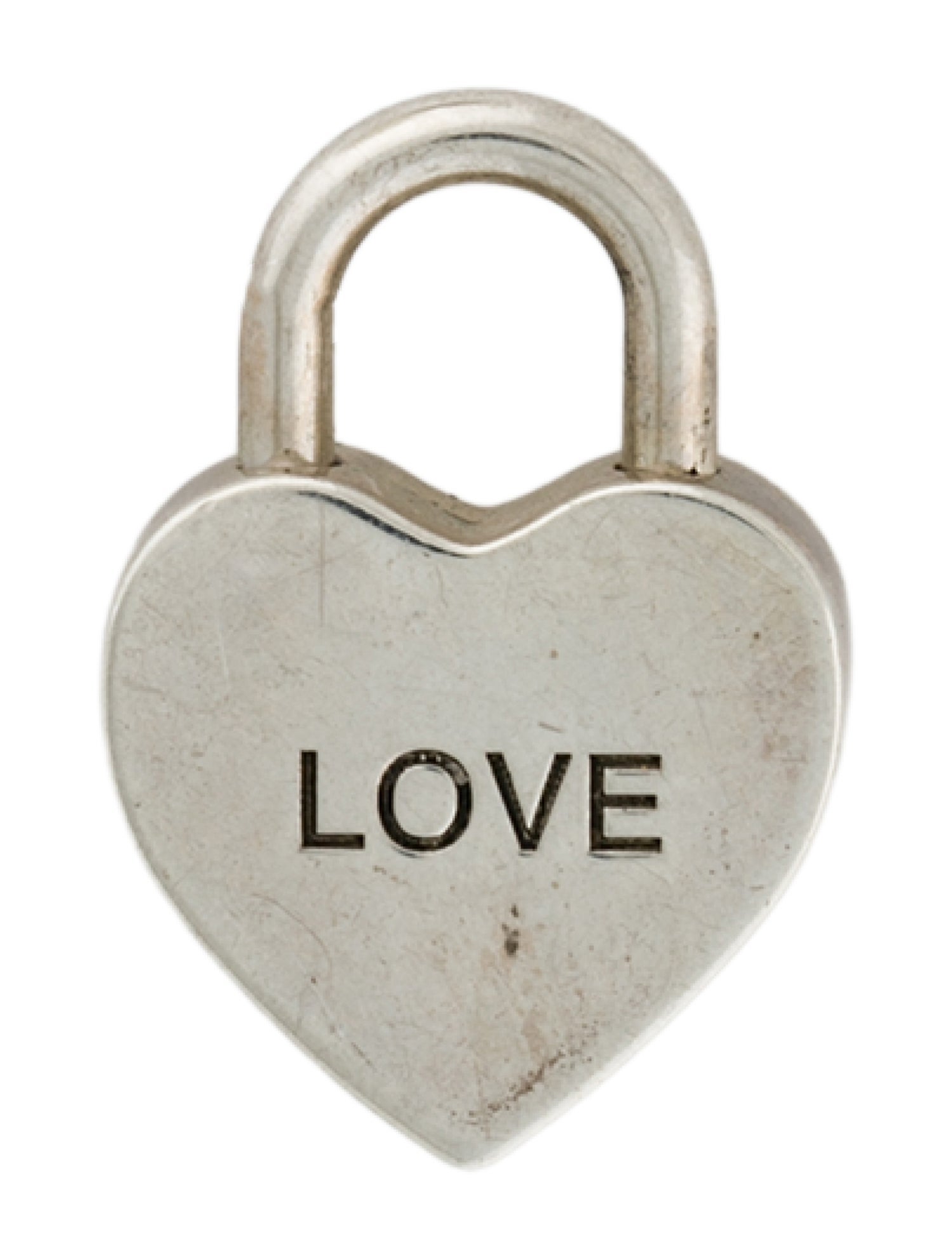 Tiffany & Co. 'Love' Heart Lock Charm