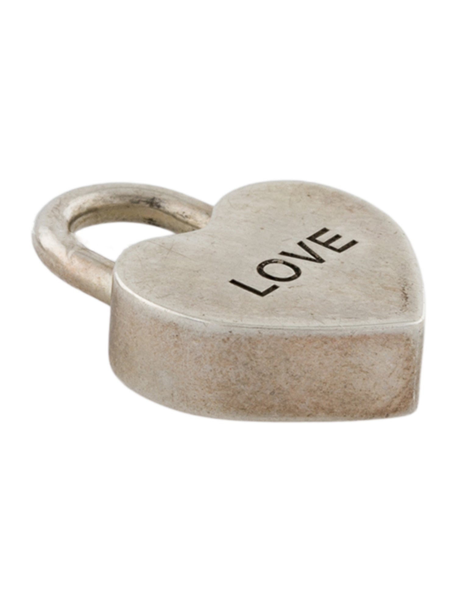 Tiffany & Co. 'Love' Heart Lock Charm