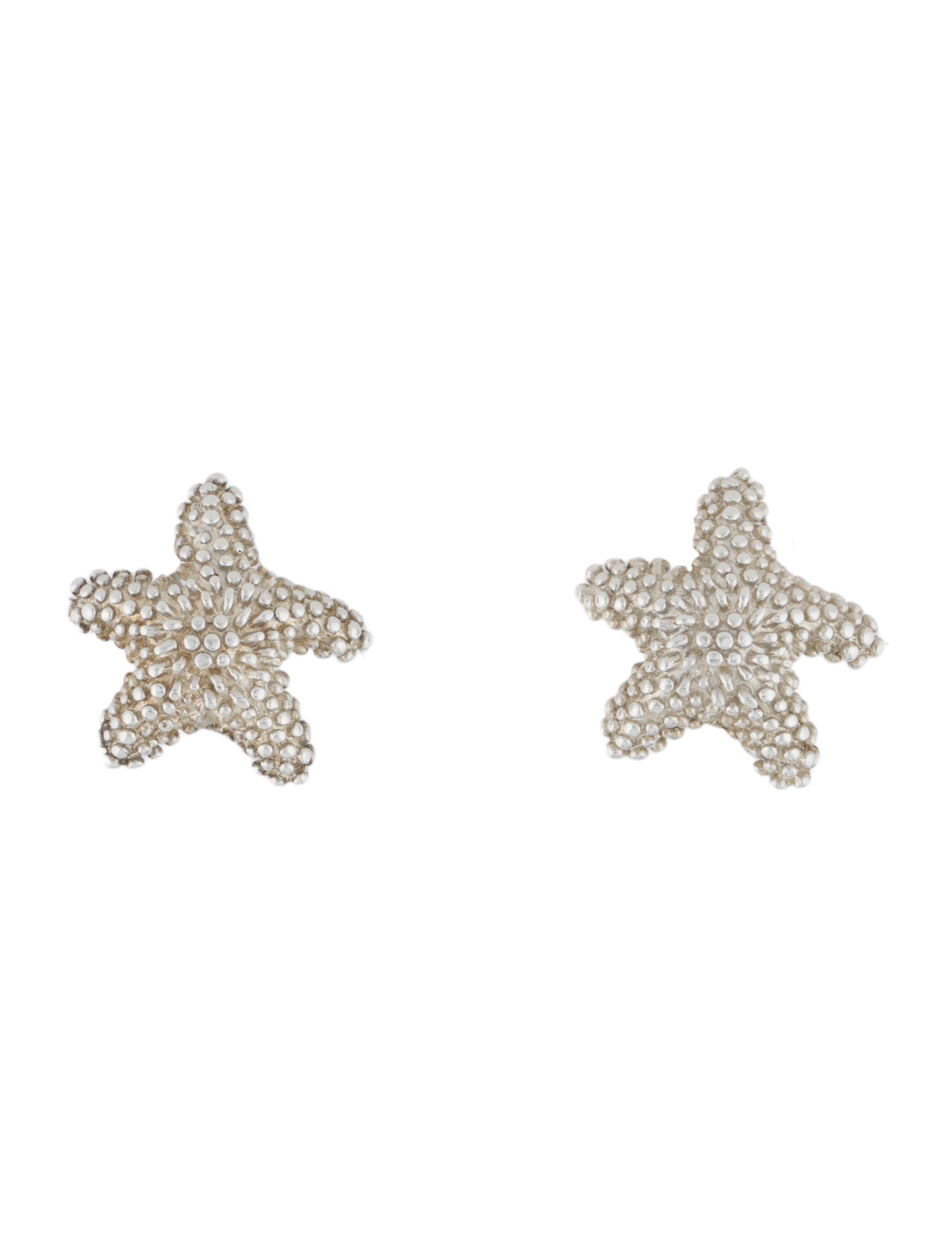 Tiffany & Co. Vintage Starfish Clip-On Earrings