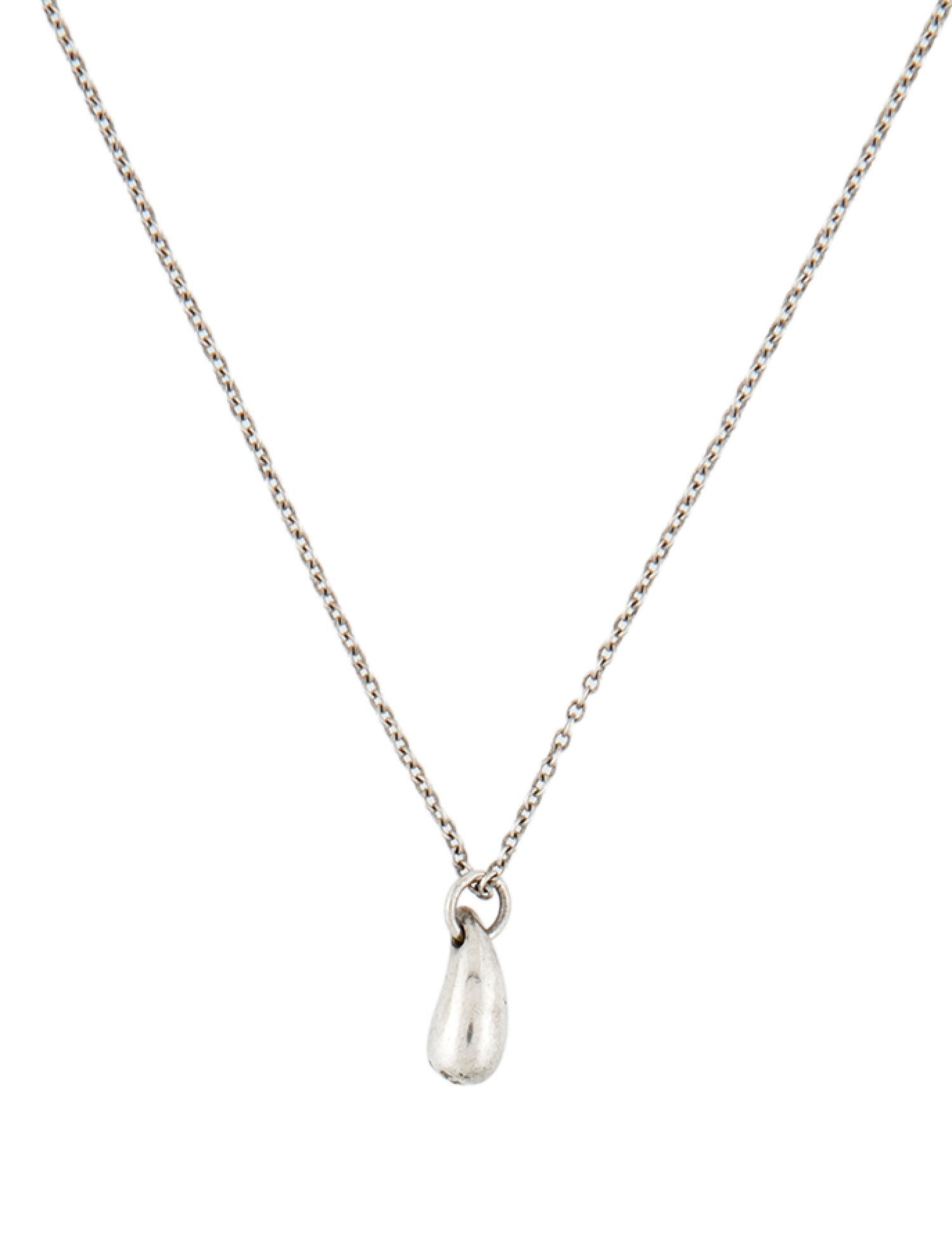 Tiffany & Co. Teardrop Pendant Necklace