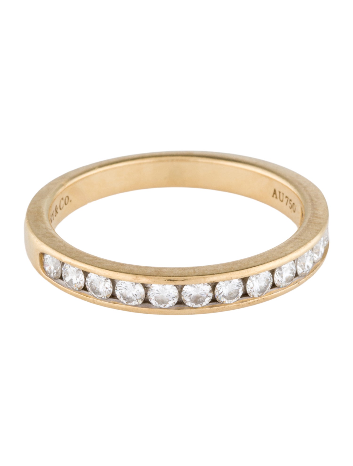 Tiffany & Co. 18K Diamond Band