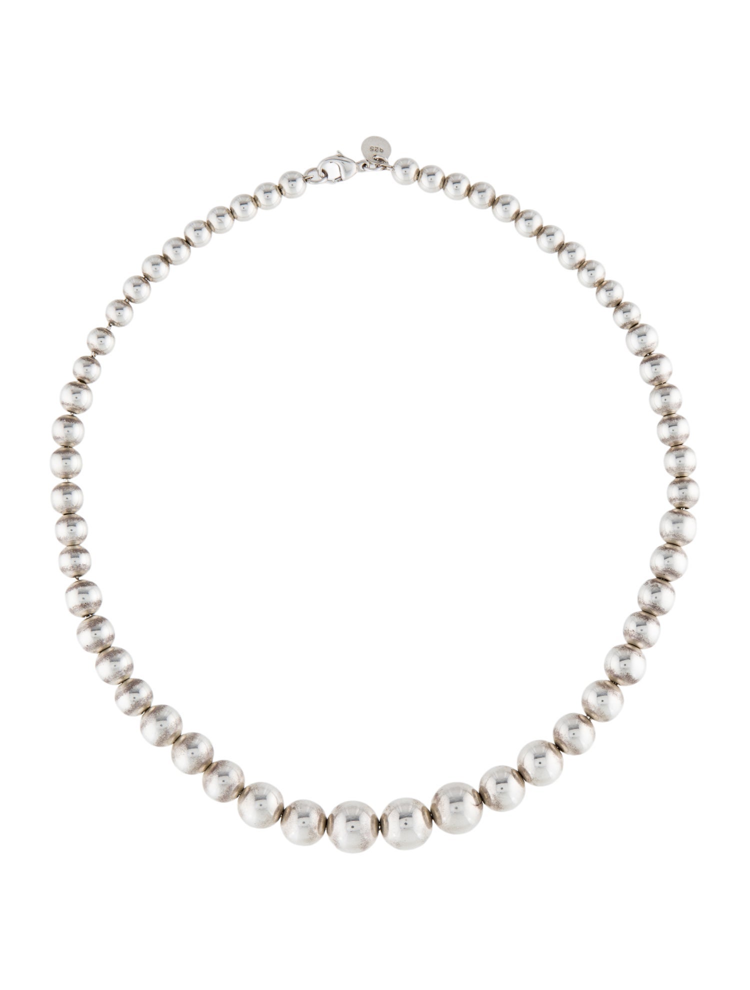 Tiffany & Co. Graduated Ball Necklace