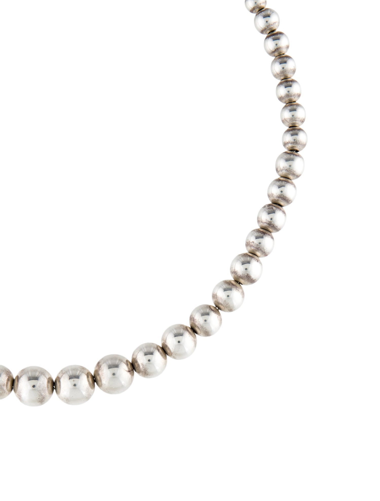 Tiffany & Co. Graduated Ball Necklace