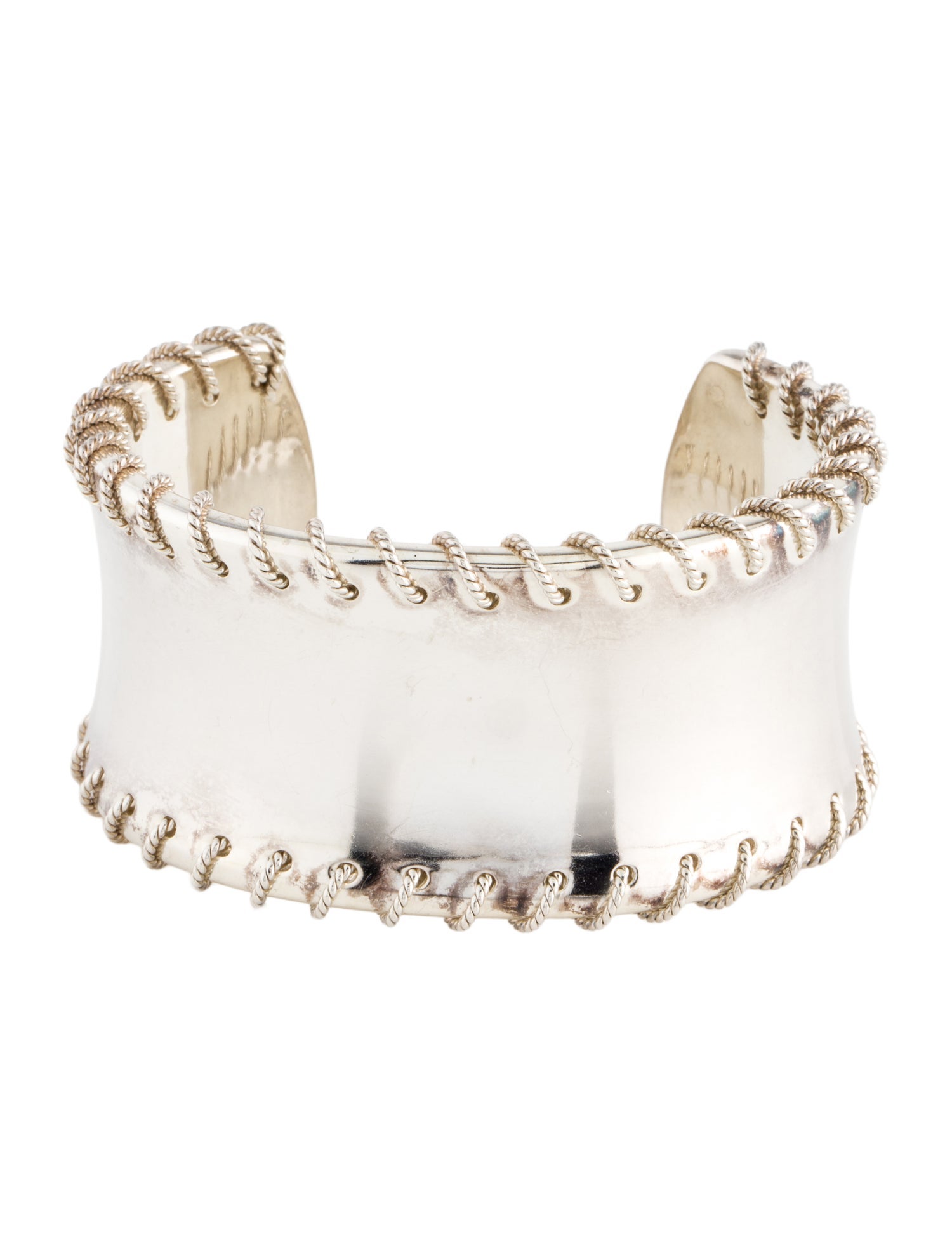 Tiffany & Co. Threaded Rope Cuff Bracelet