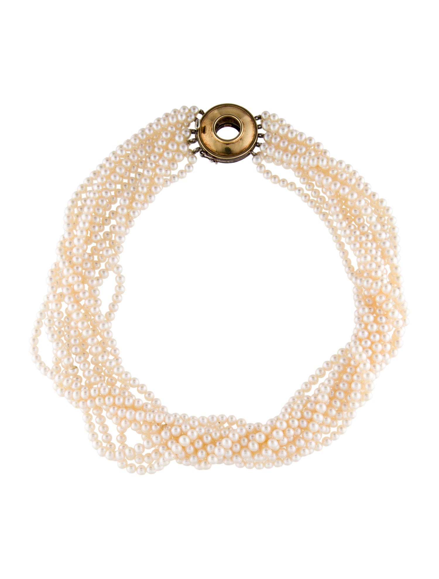 Tiffany & Co. Pearl 'Magic' Multistrand Torsade Necklace