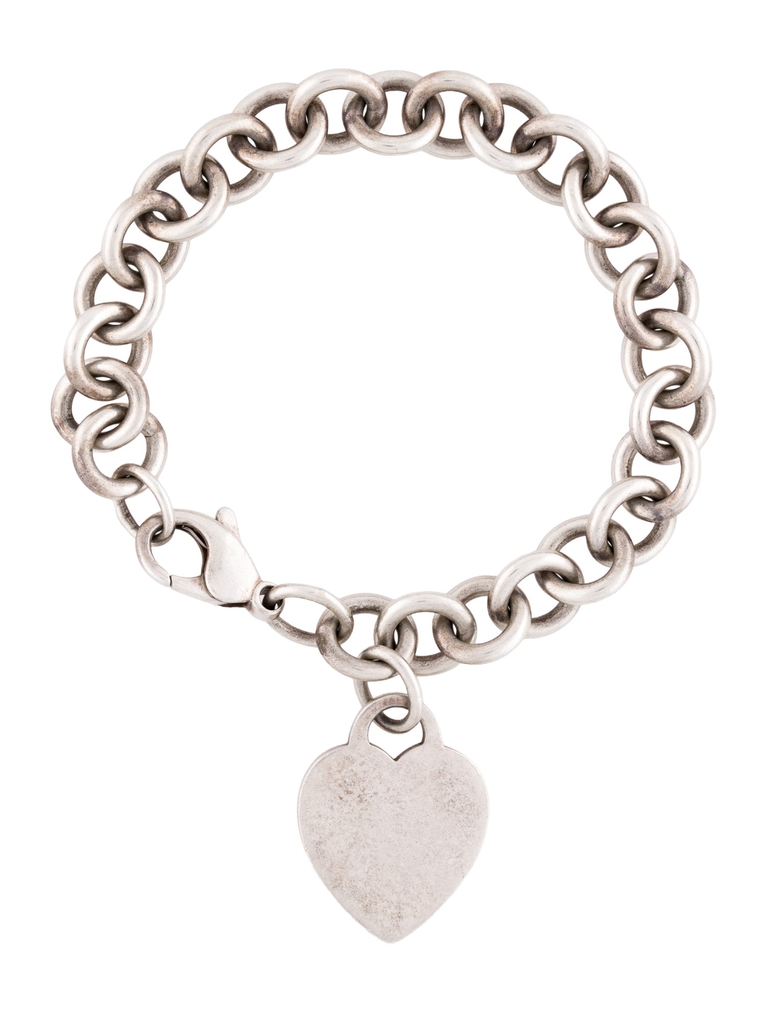 Tiffany & Co. Heart Tag Charm Bracelet
