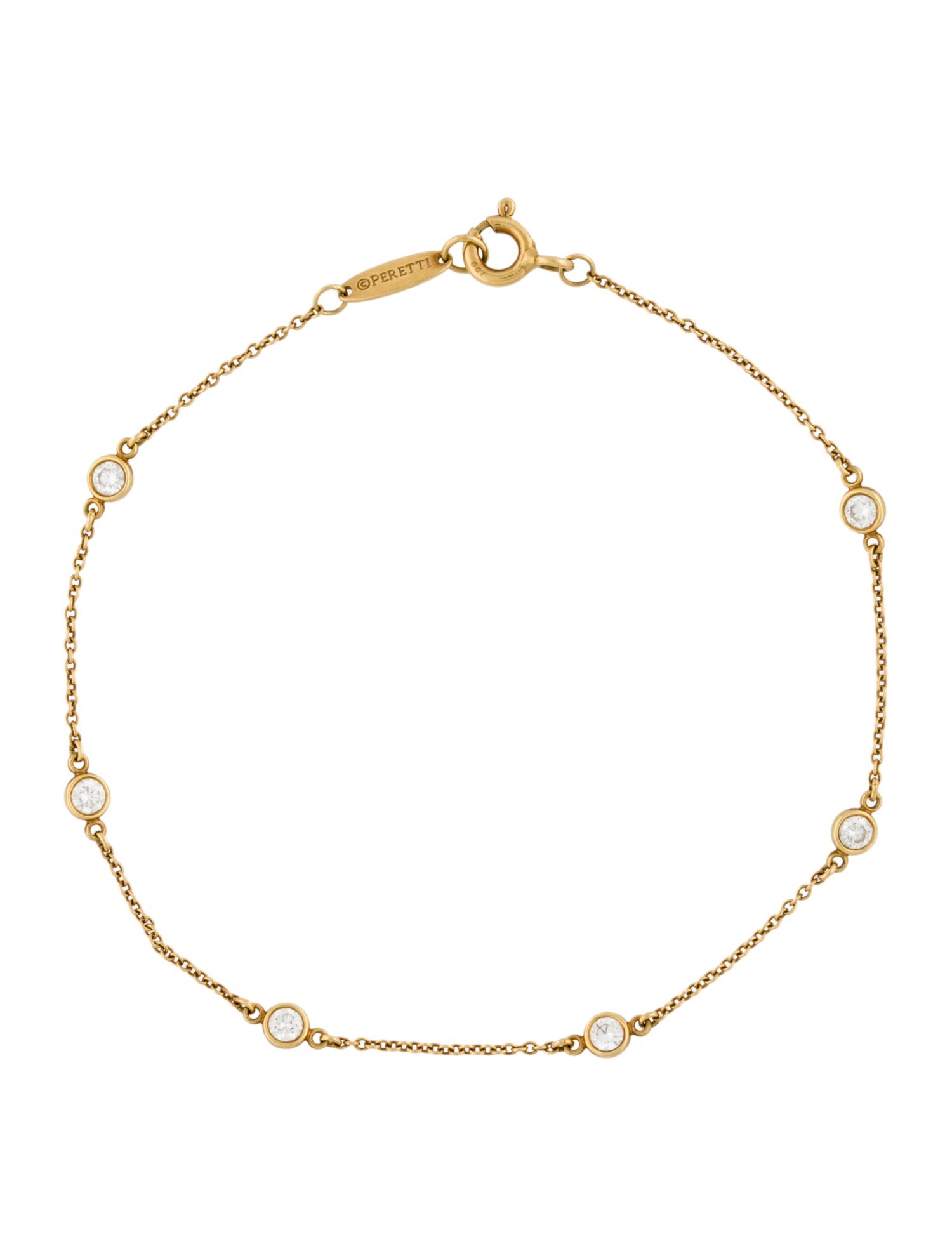 Tiffany & Co. 18K Diamonds By The Yard® Station Bracelet