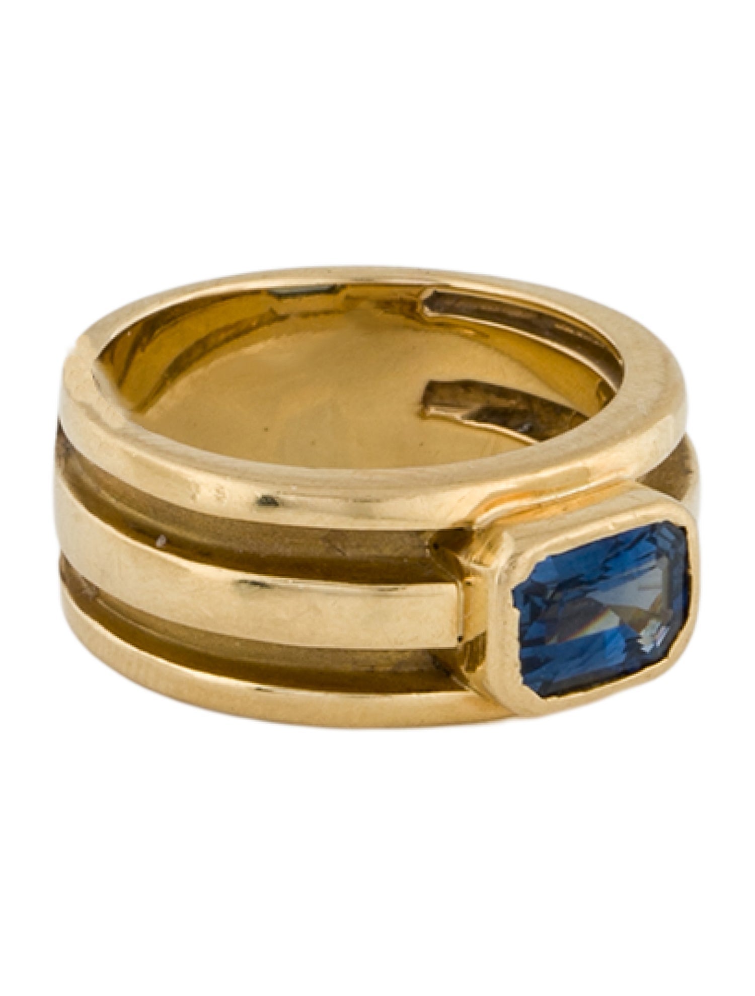 Tiffany & Co. 18K Sapphire Band