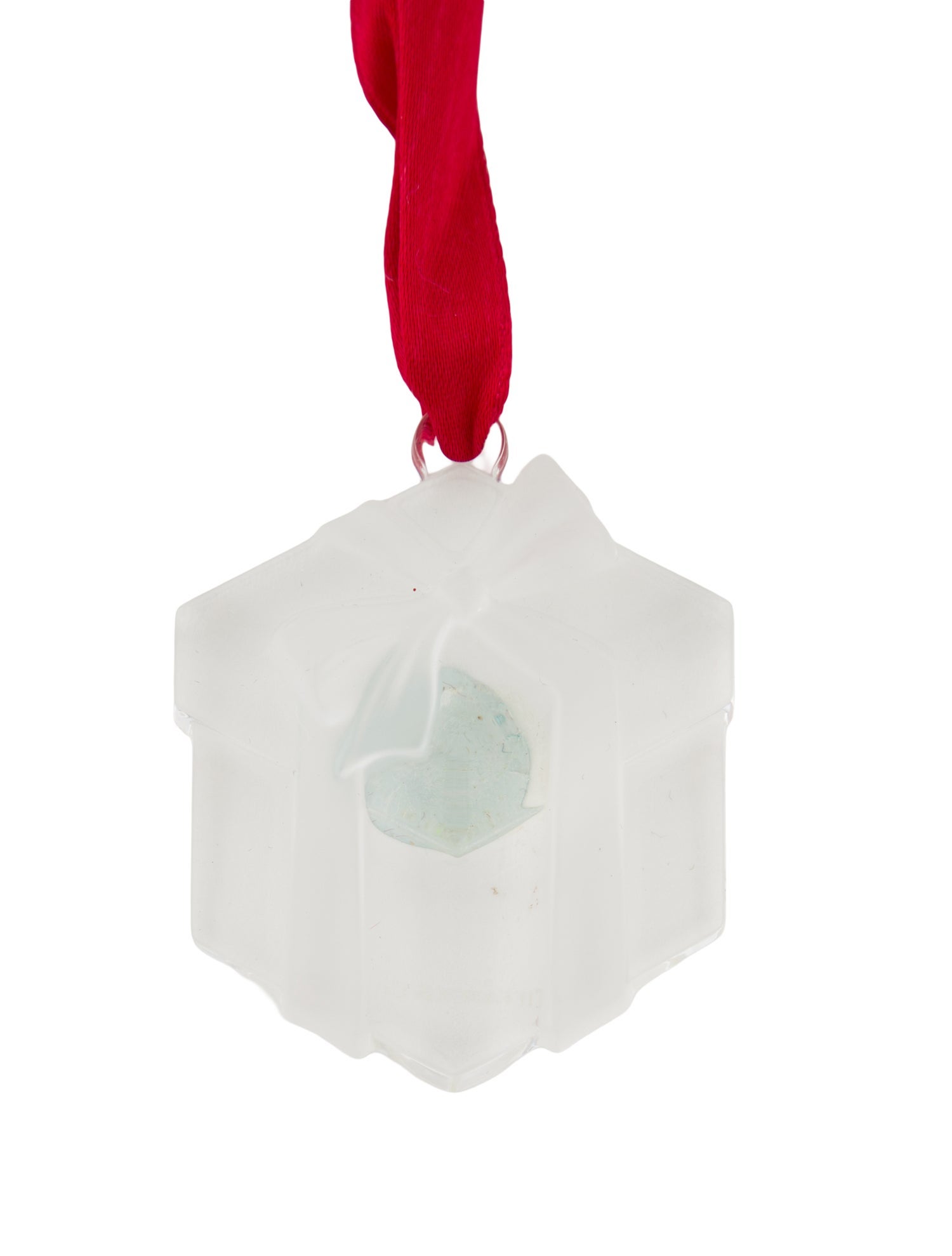 Tiffany & Co. Gift Box Crystal Ornament