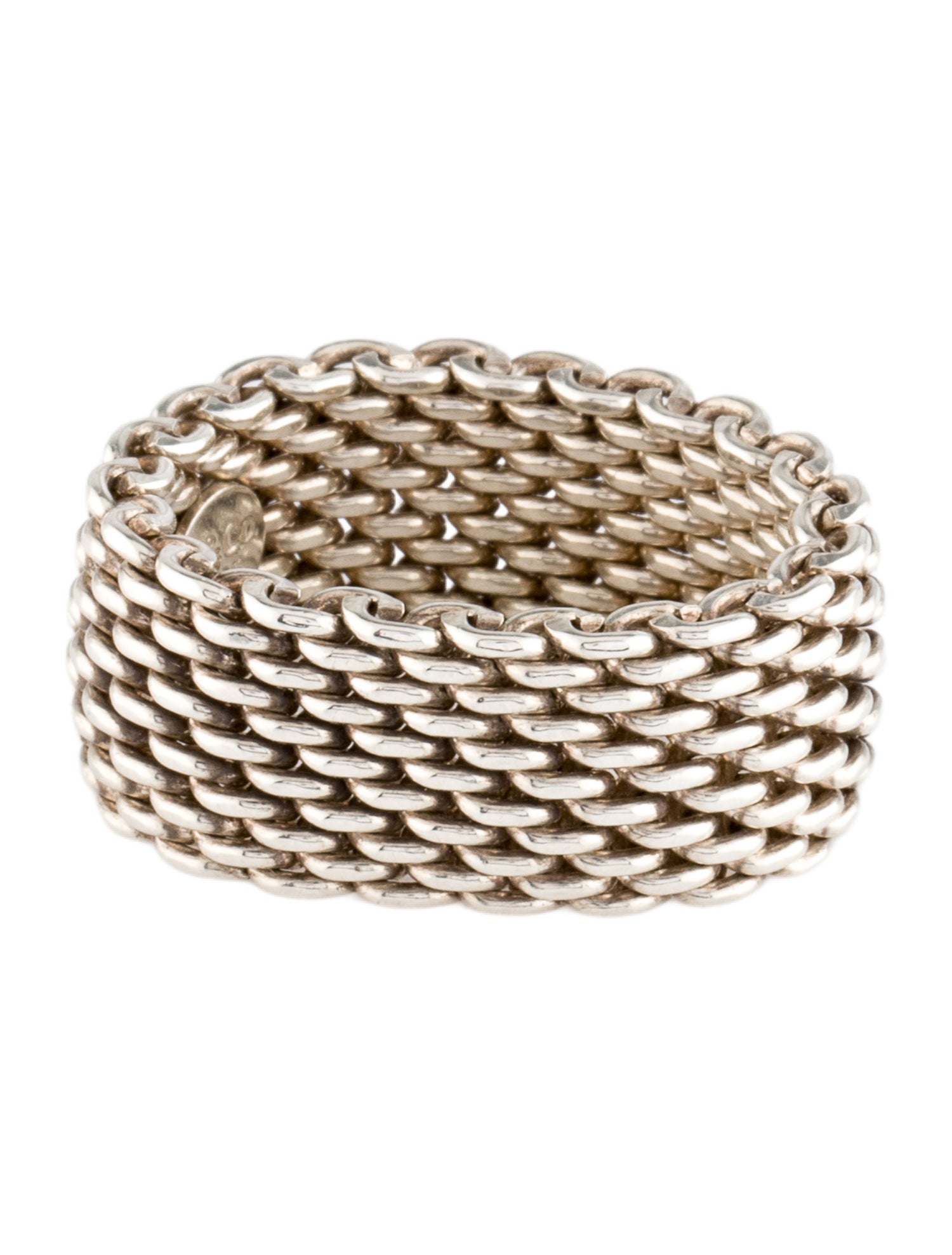 Tiffany & Co. Somerset Mesh Ring
