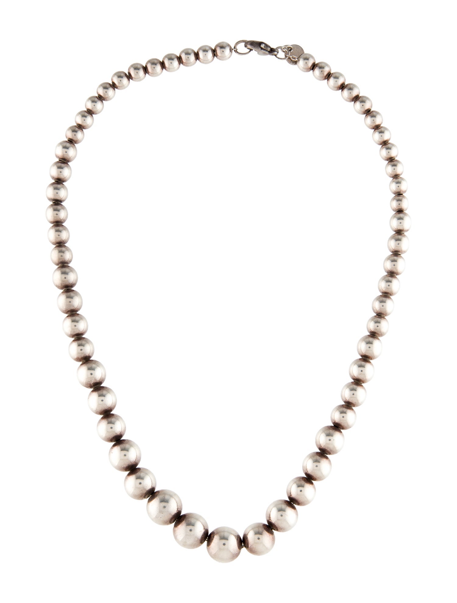 Tiffany & Co. Graduated Ball Necklace