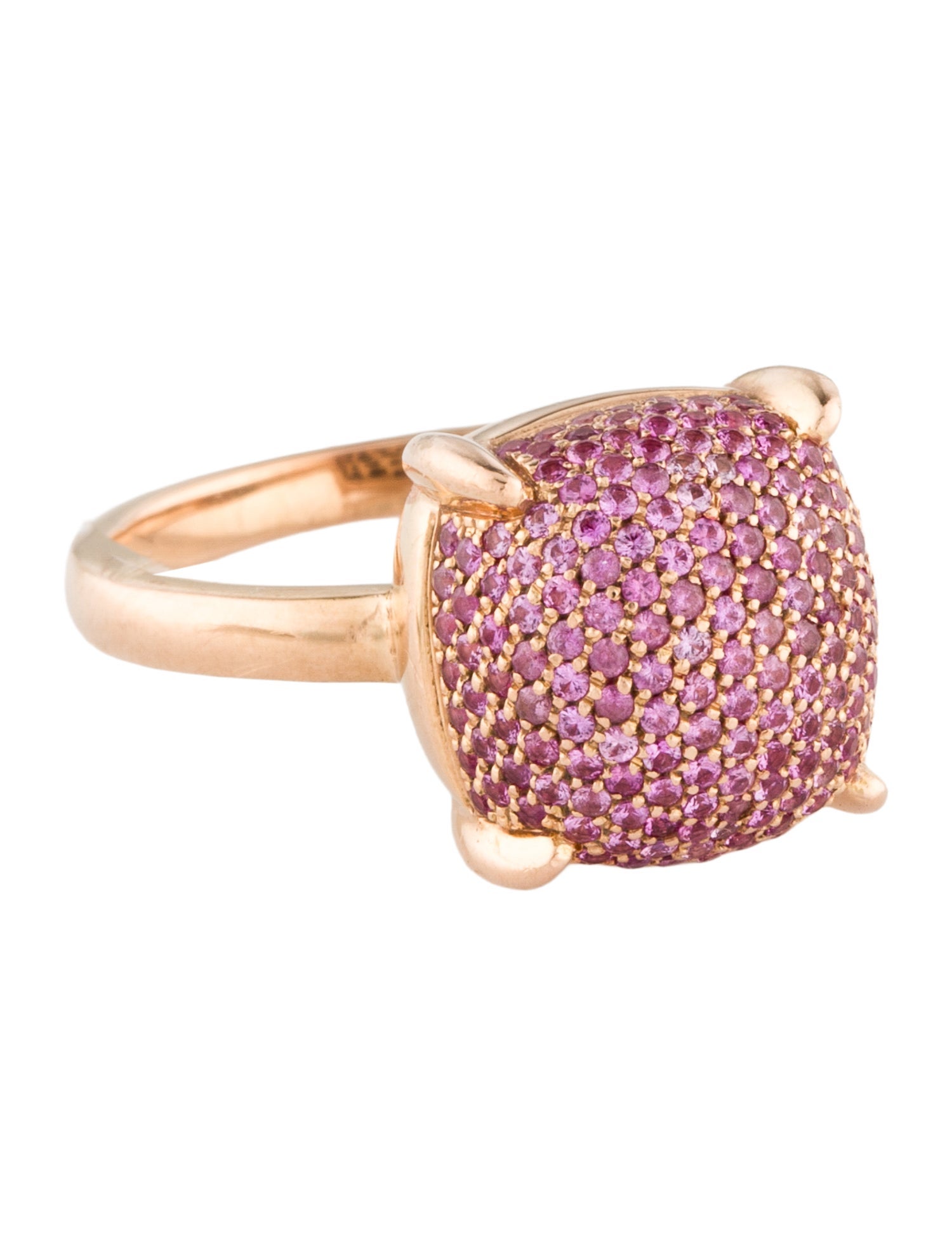 Tiffany & Co. 18K Sapphire Sugar Stacks Cocktail Ring