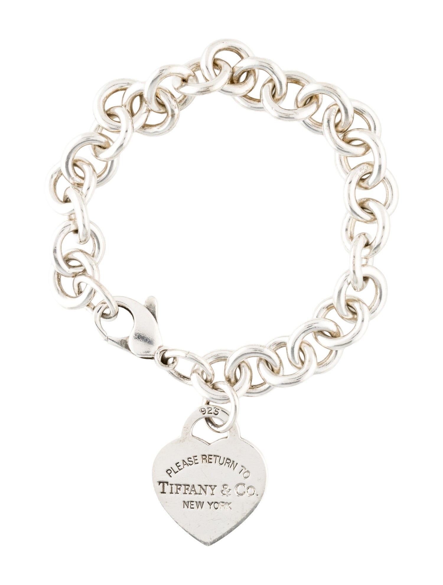 Tiffany & Co. Heart Tag Link Bracelet