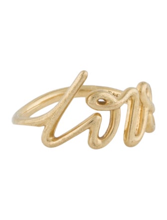 Tiffany & Co. 18K Small 'LOVE' Ring