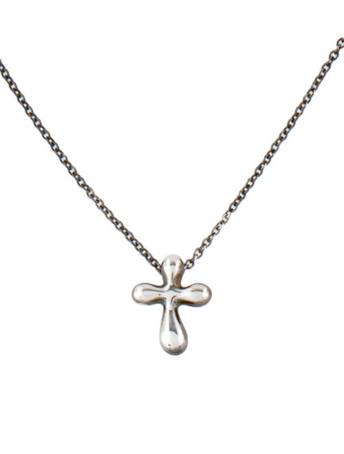 Tiffany & Co. Cross Pendant Necklace