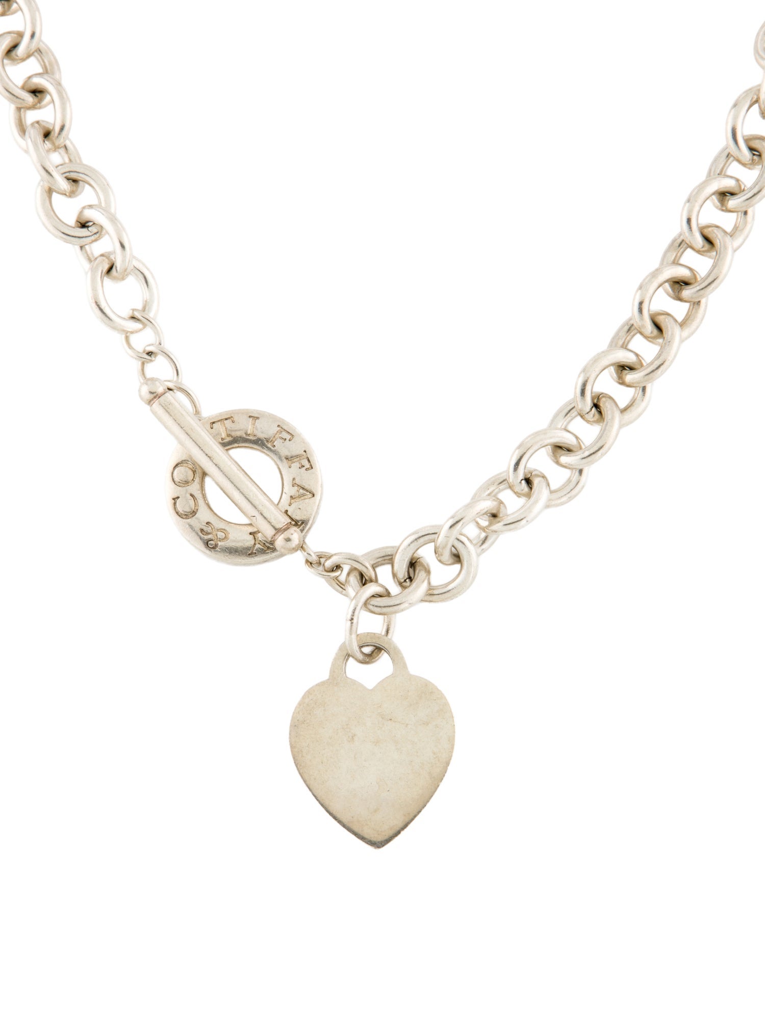 Tiffany & Co. Heart Tag Toggle Necklace