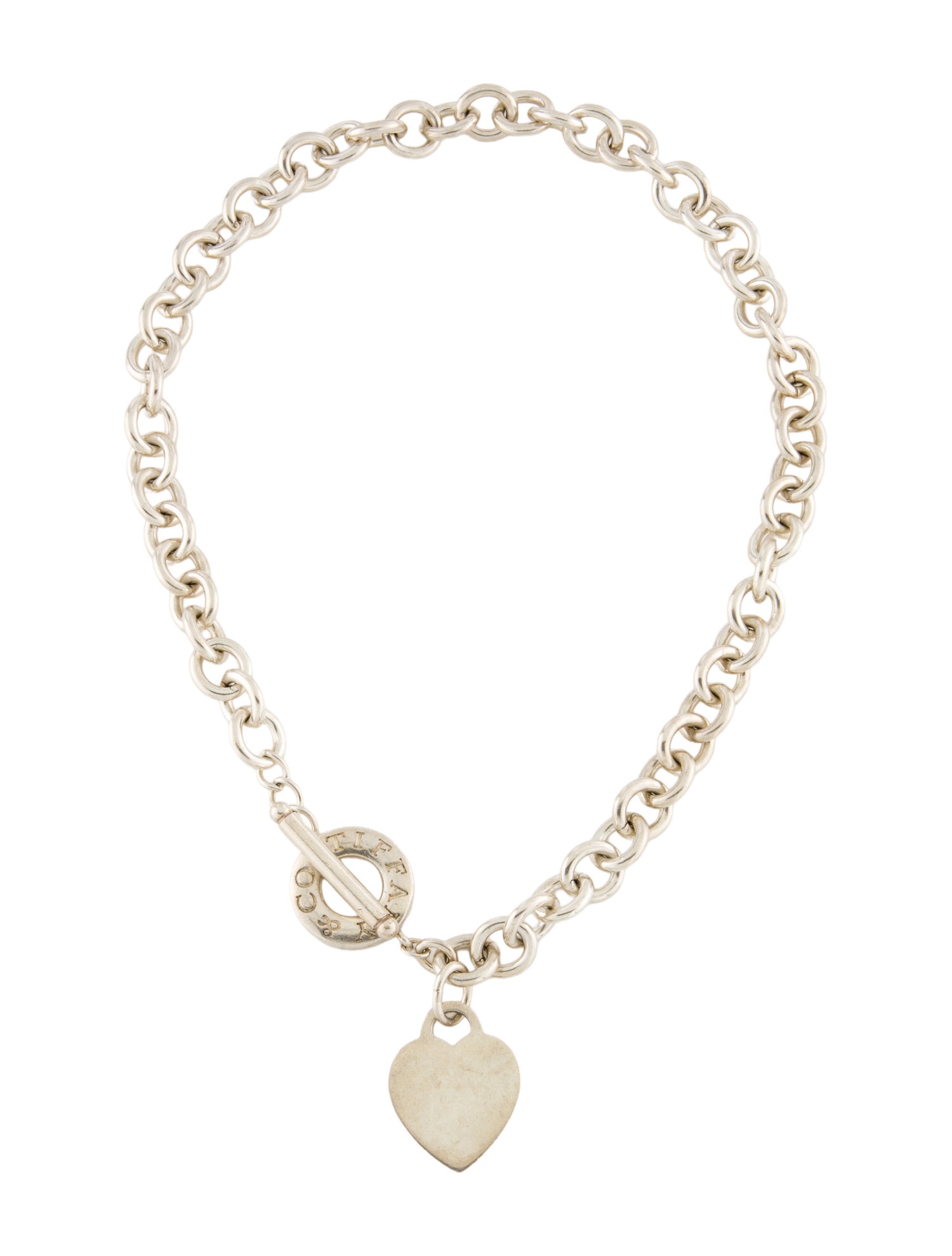 Tiffany & Co. Heart Tag Toggle Necklace