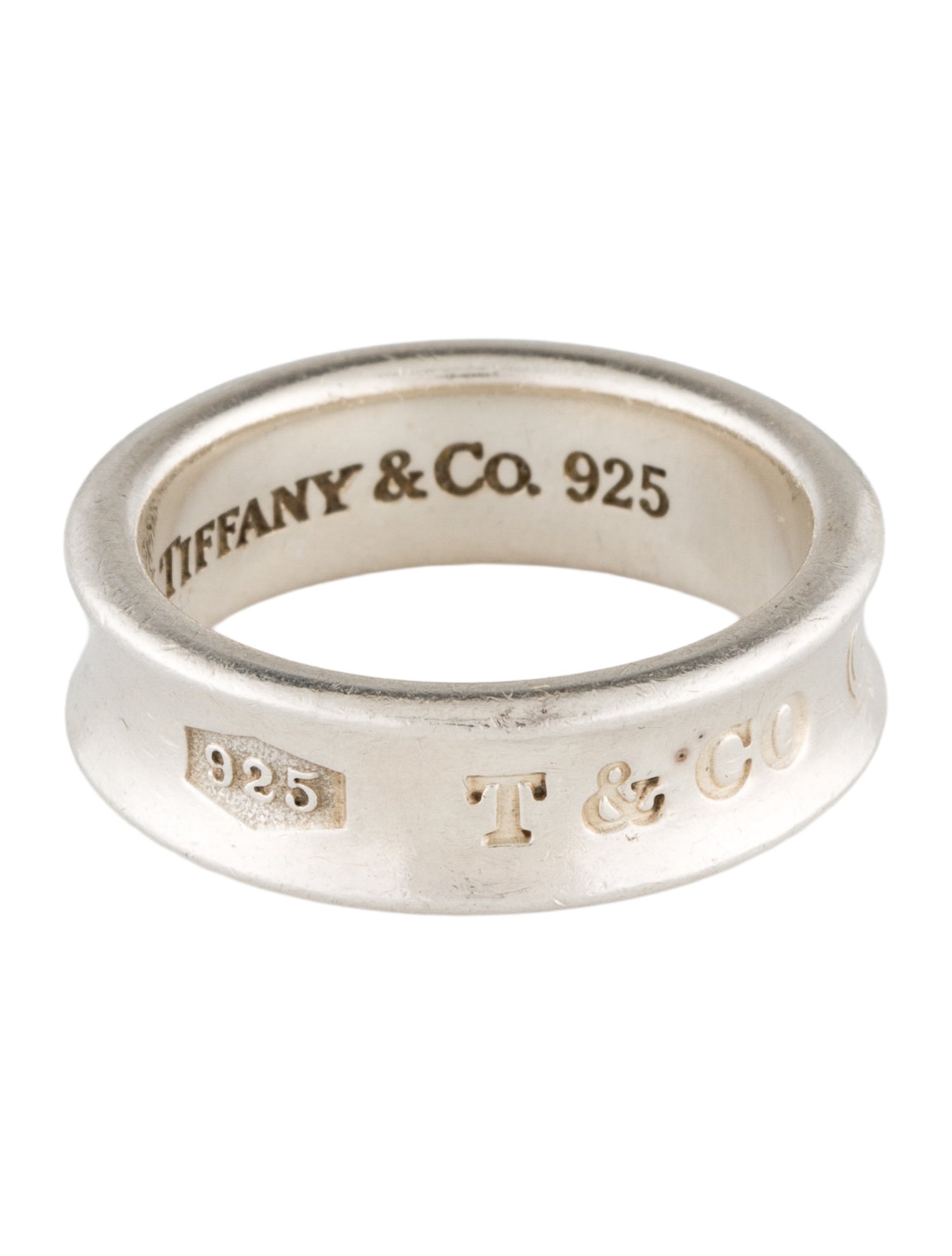 Tiffany & Co. Vintage 1837 Medium Band Ring