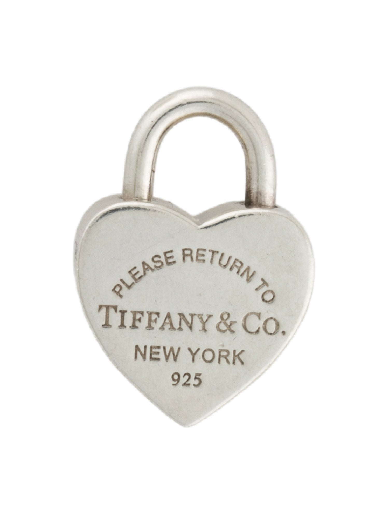 Tiffany & Co. Heart Lock Pull & Twist Charm Pendant