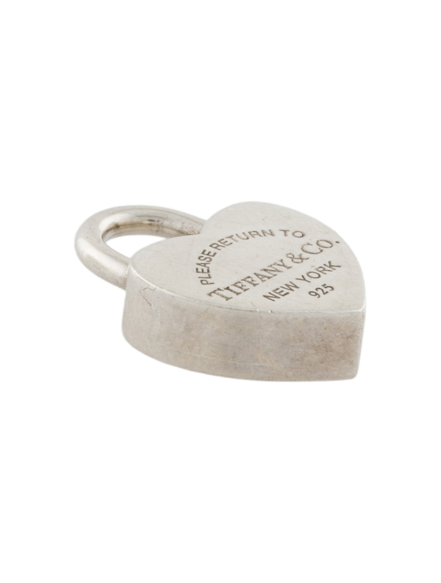 Tiffany & Co. Heart Lock Pull & Twist Charm Pendant